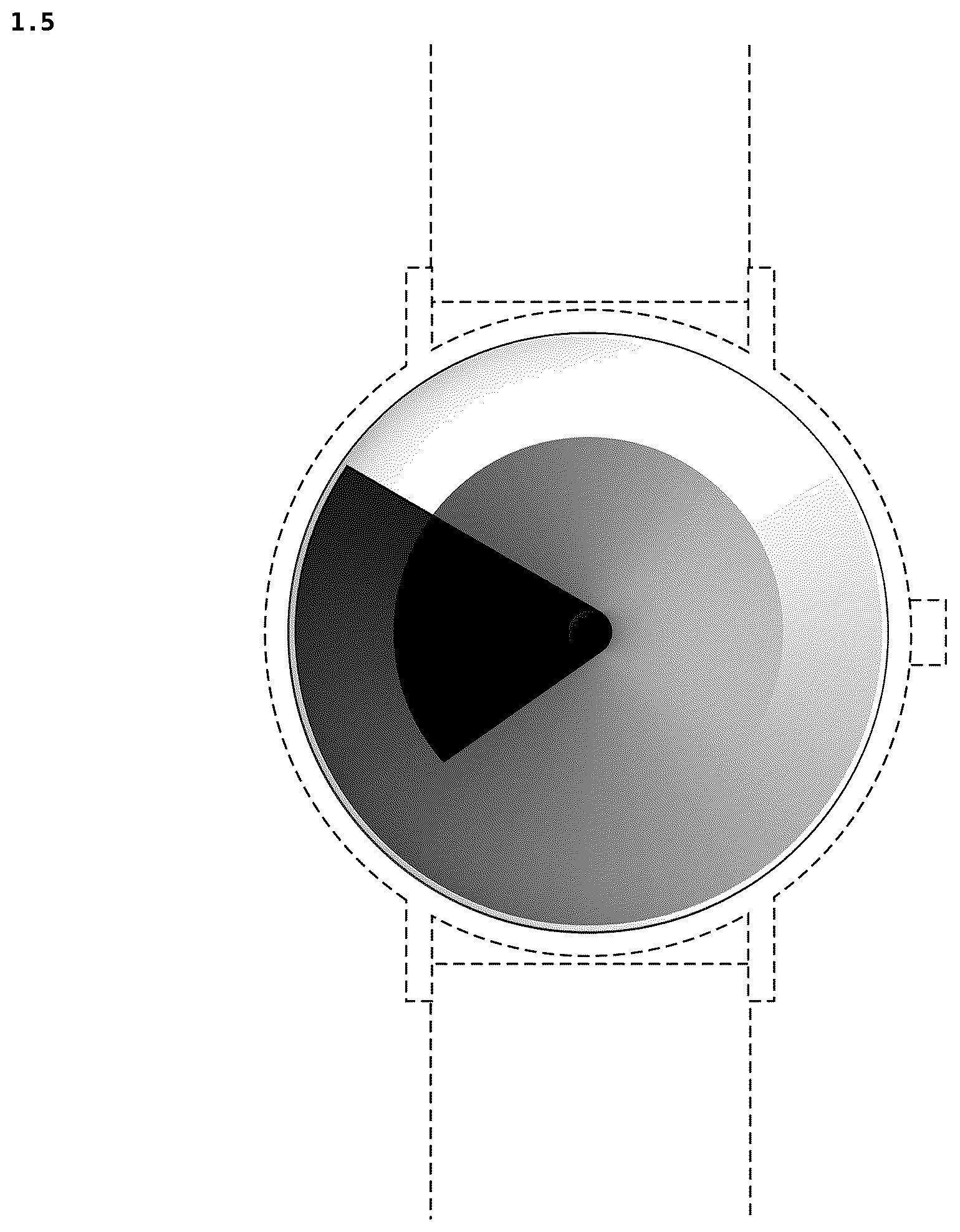 Patent USD1123678 Figure 5 – Watch