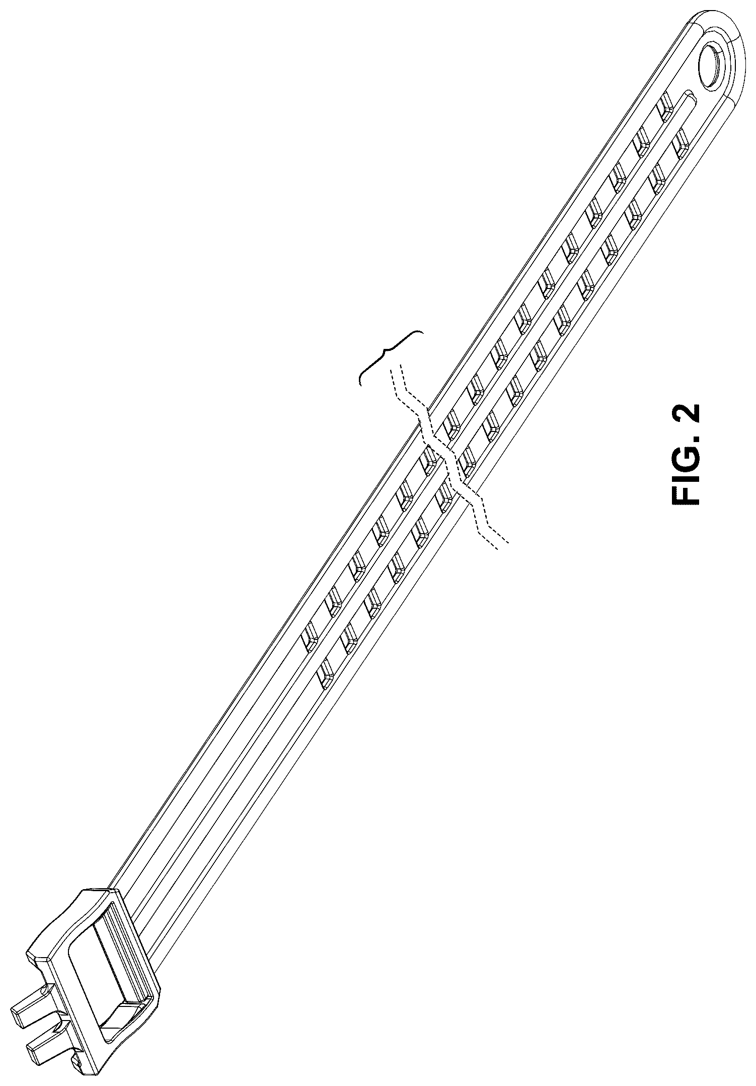 Patent USD1123679 Figure 2 – Strap