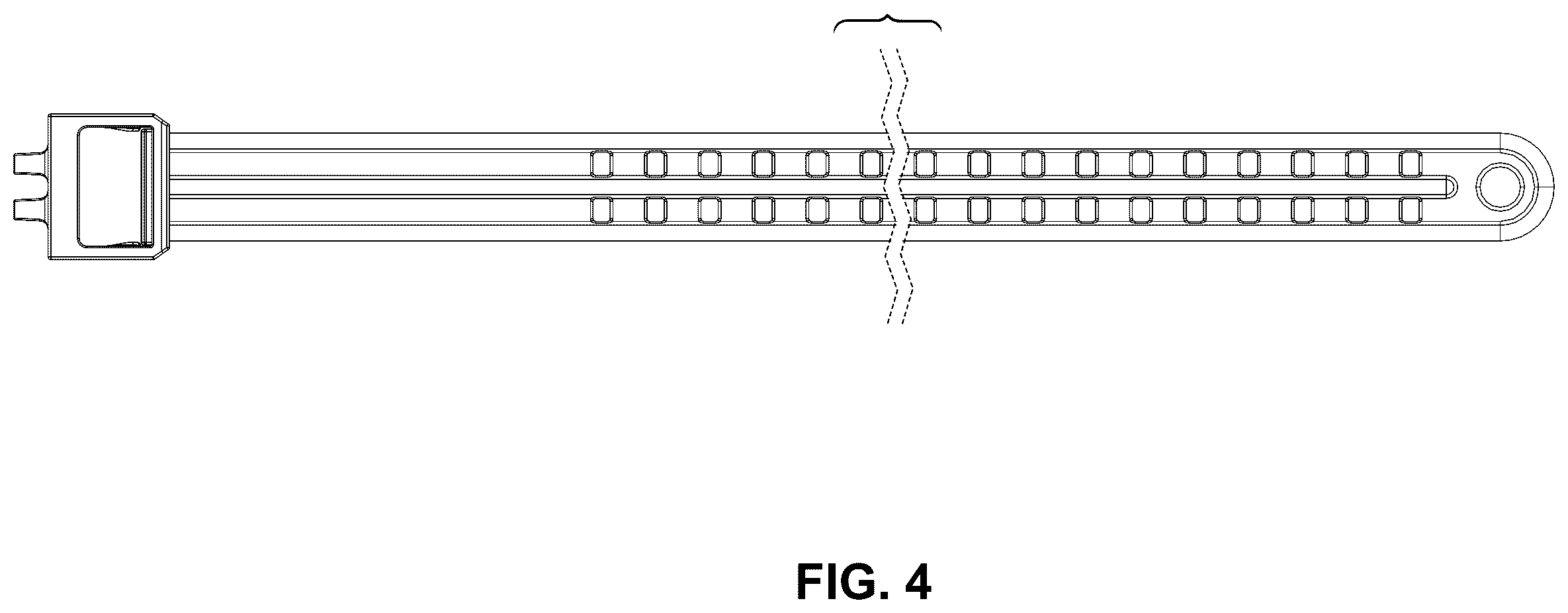 Patent USD1123679 Figure 4 – Strap