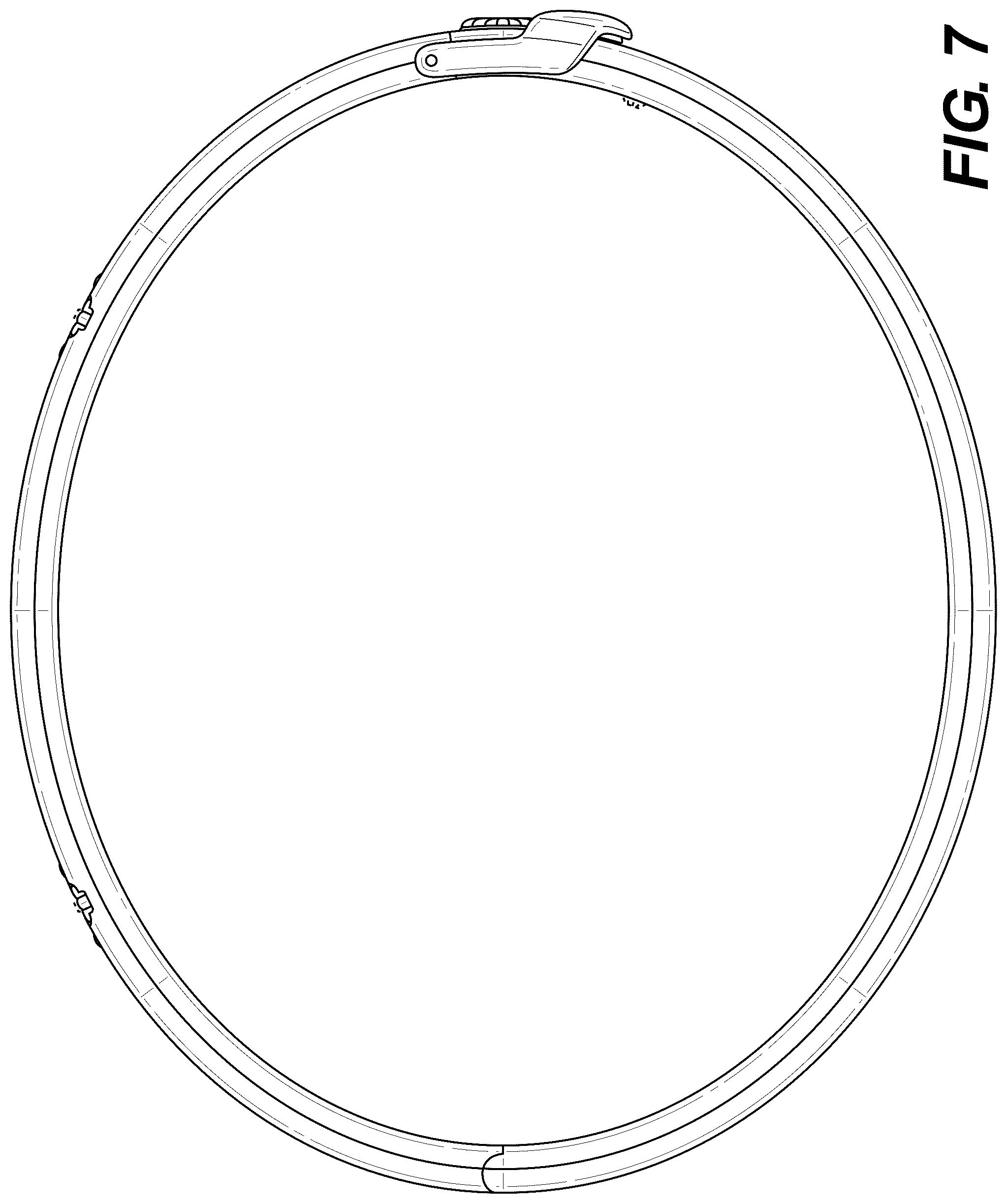 Patent USD1123683 Figure 7 – Bracelet