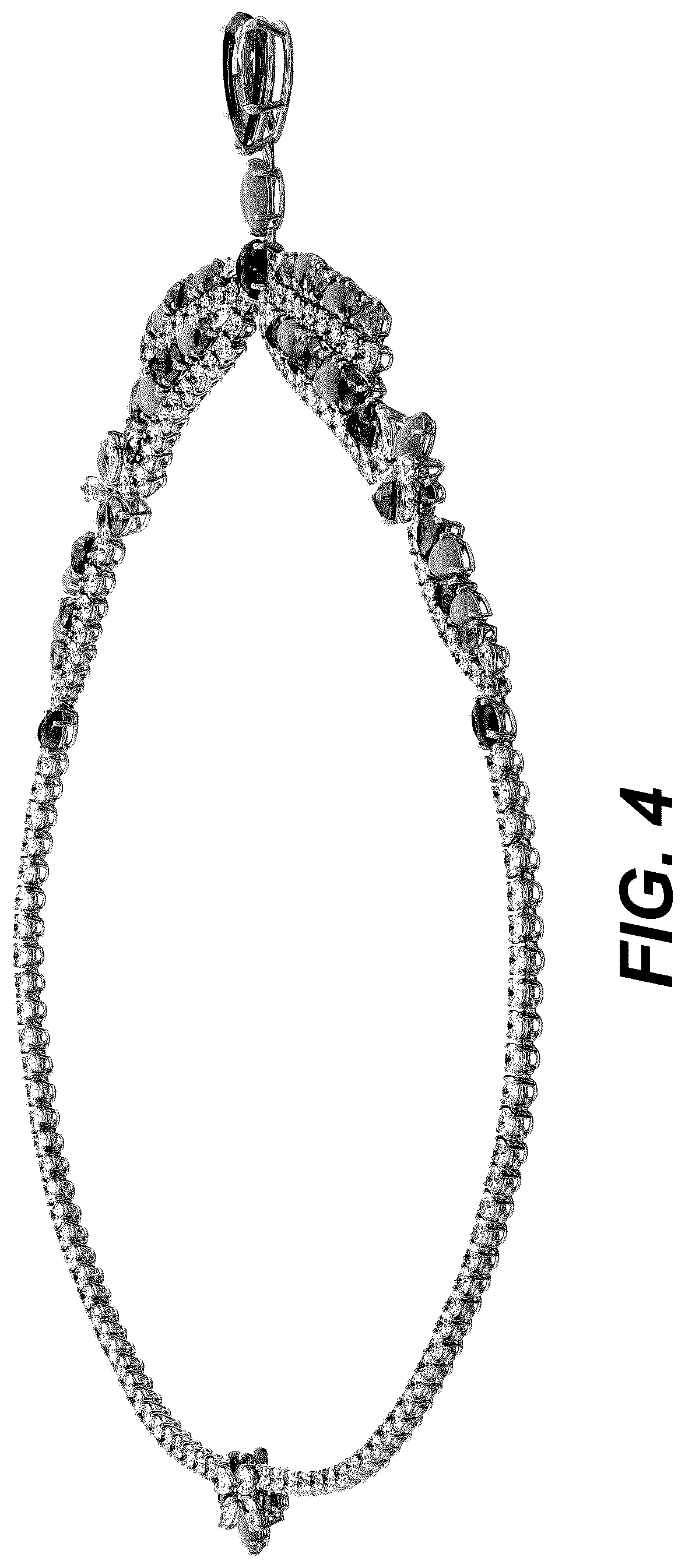 Patent USD1123685 Figure 4 – Necklace