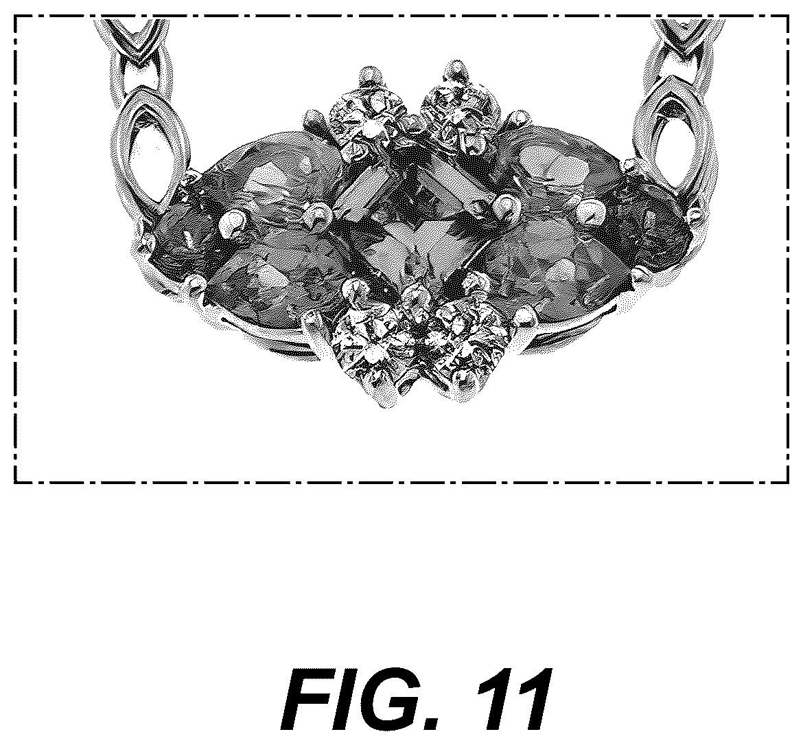 Patent USD1123686 Figure 11 – Necklace