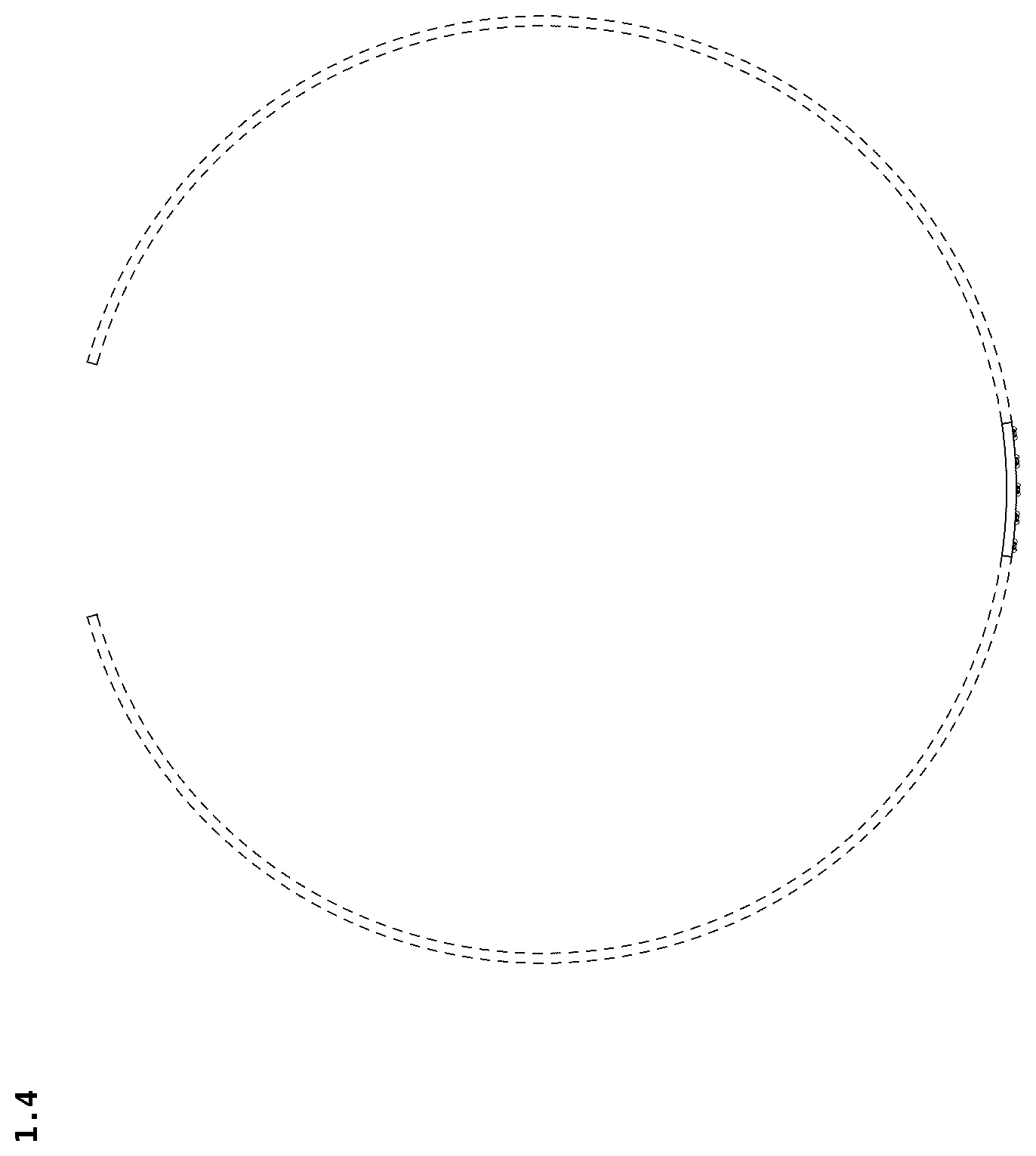 Patent USD1123687 Figure 4 – Choker