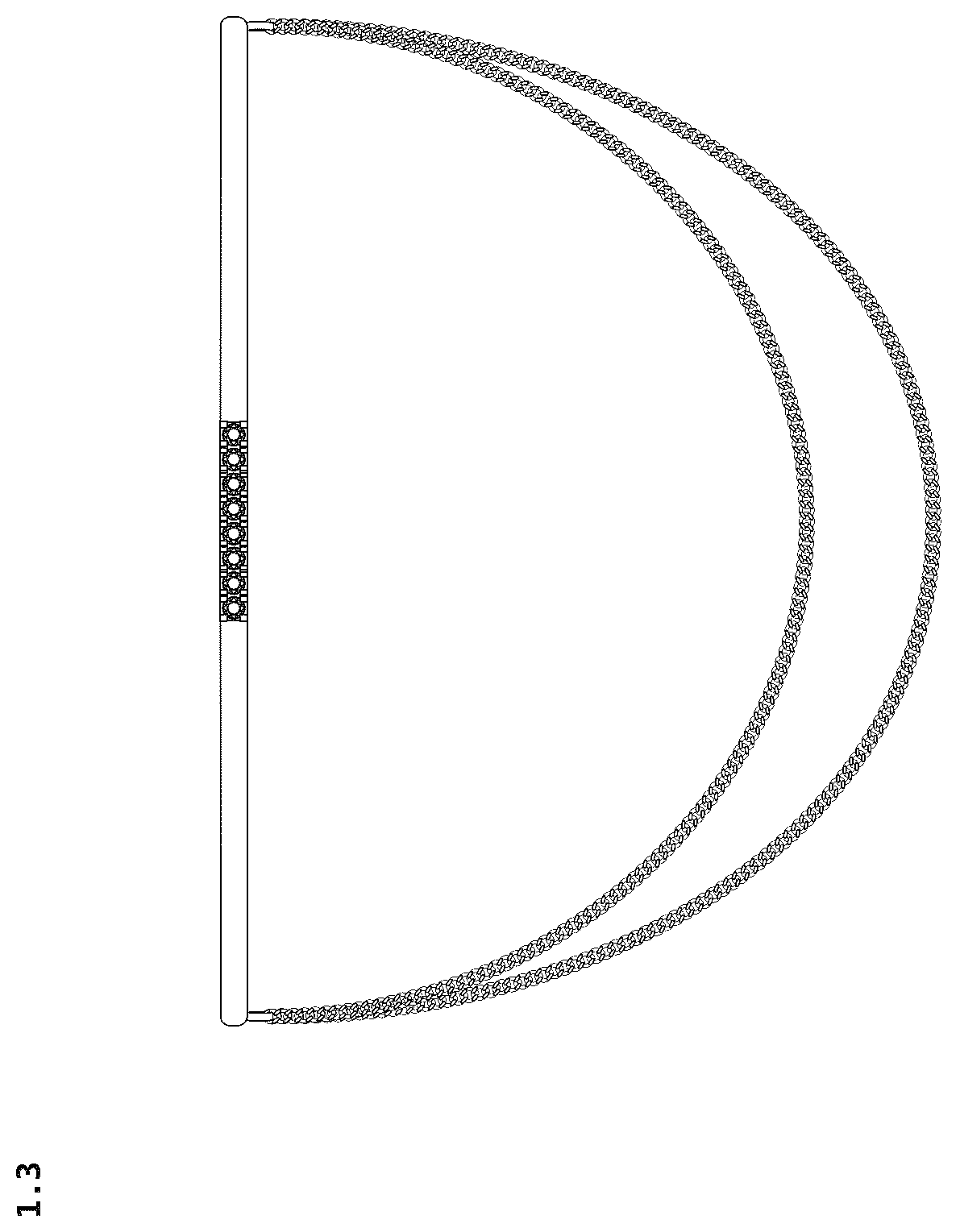Patent USD1123688 Figure 3 – Bracelet