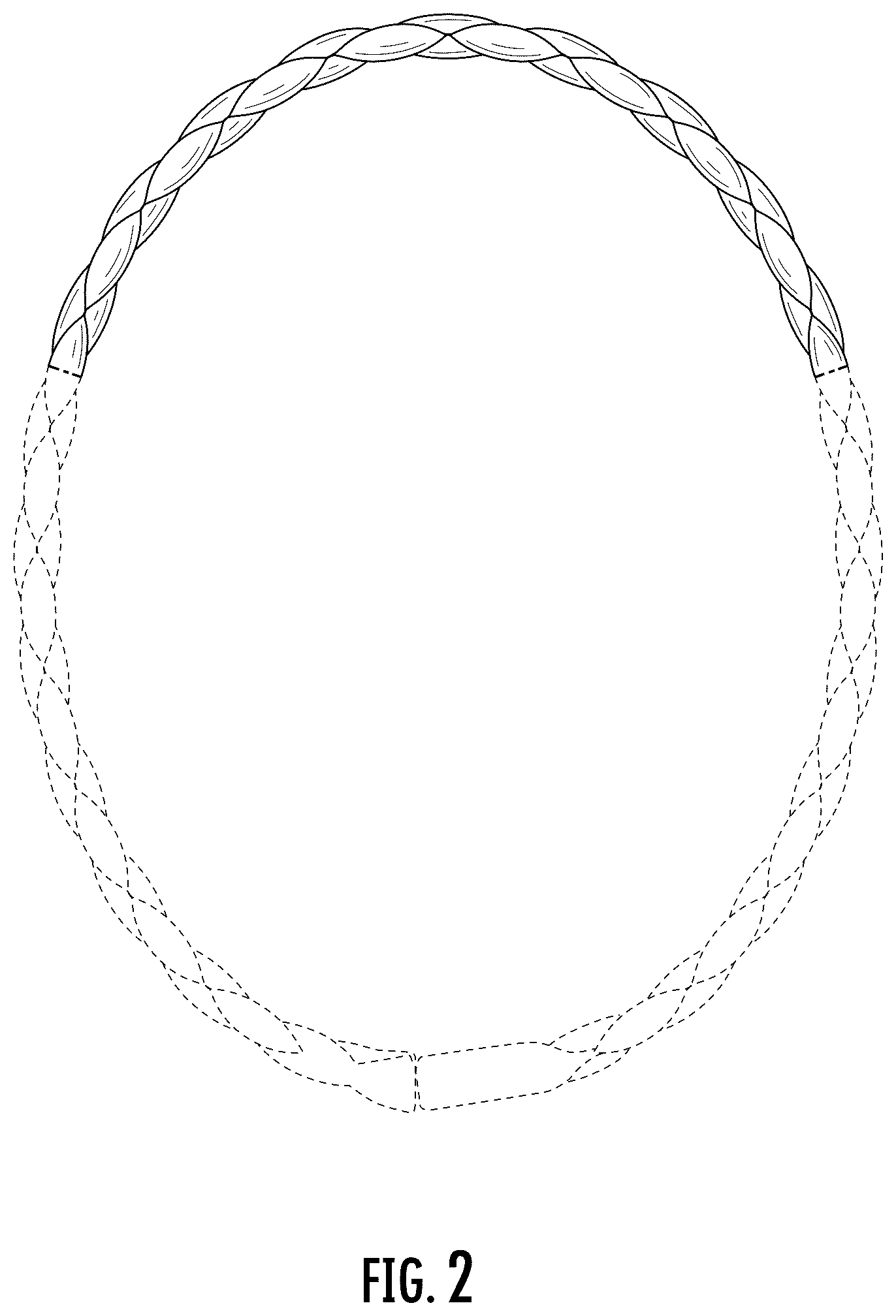 Patent USD1123689 Figure 2 – Jewelry article
