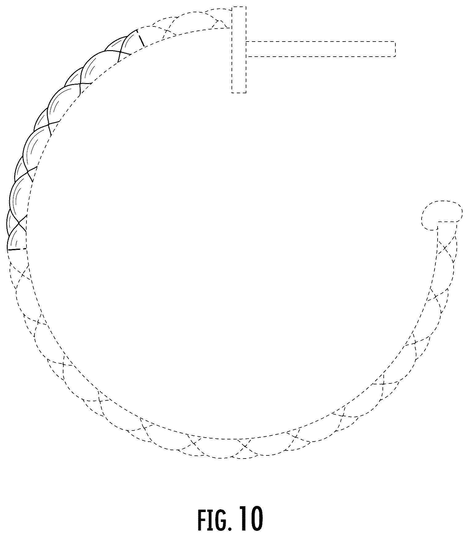 Patent USD1123689 Figure 8 – Jewelry article