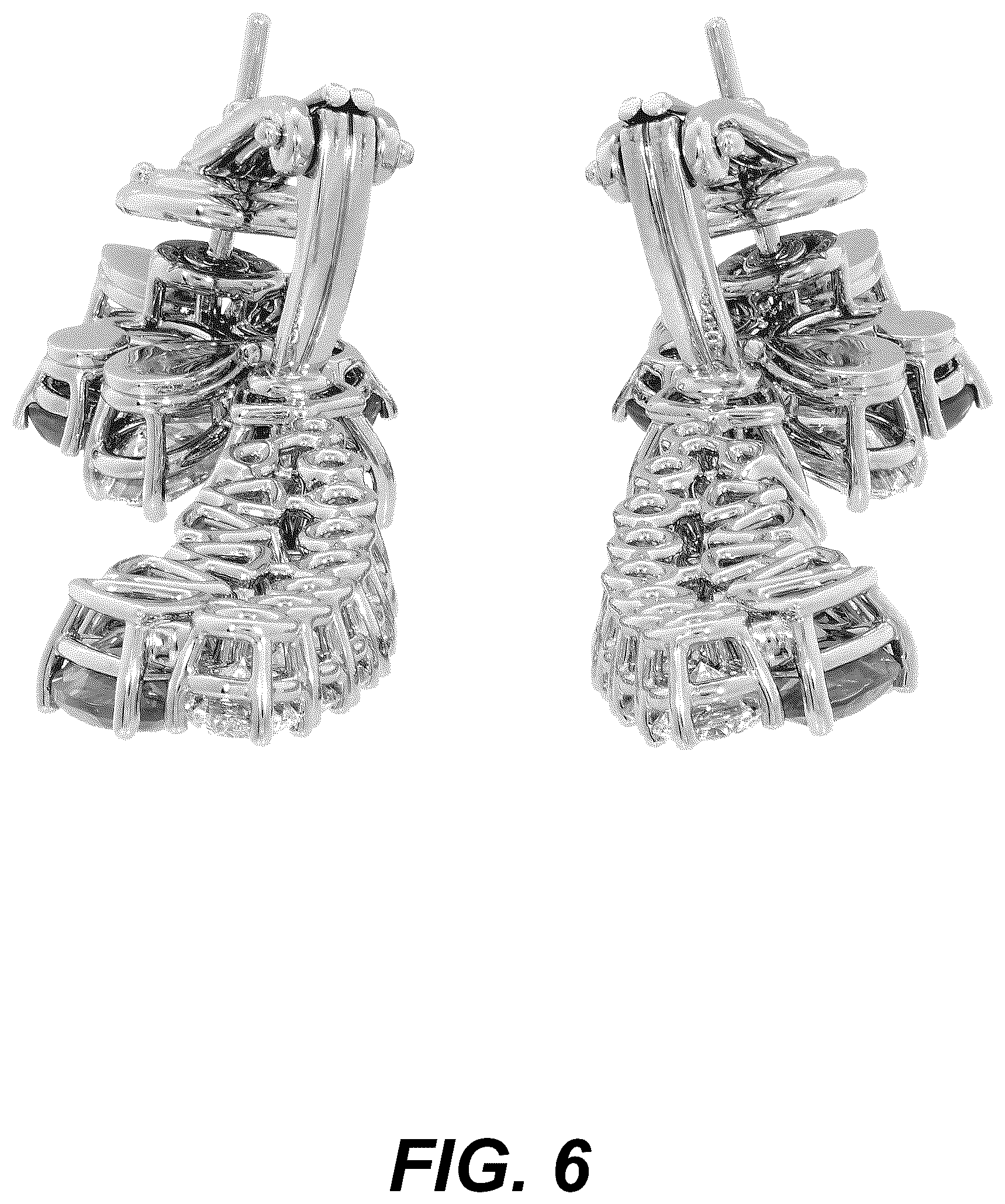 Patent USD1123694 Figure 6 – Pair of earrings