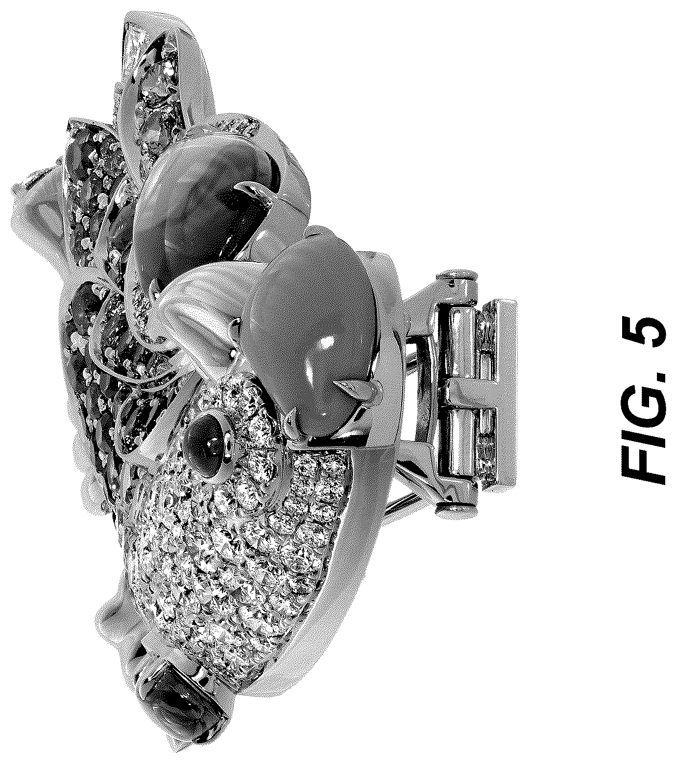 Patent USD1123696 Figure 5 – Brooch