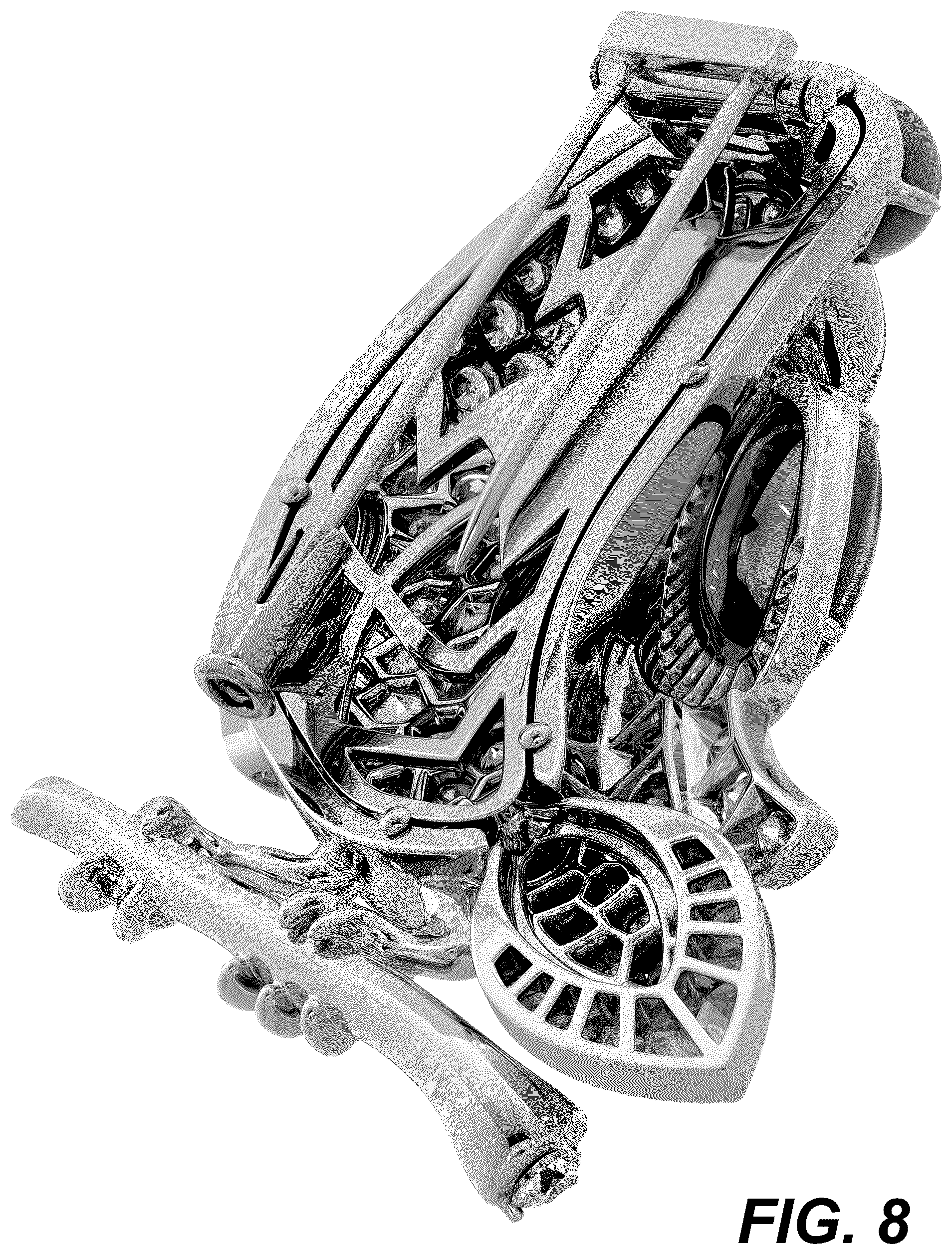 Patent USD1123696 Figure 8 – Brooch