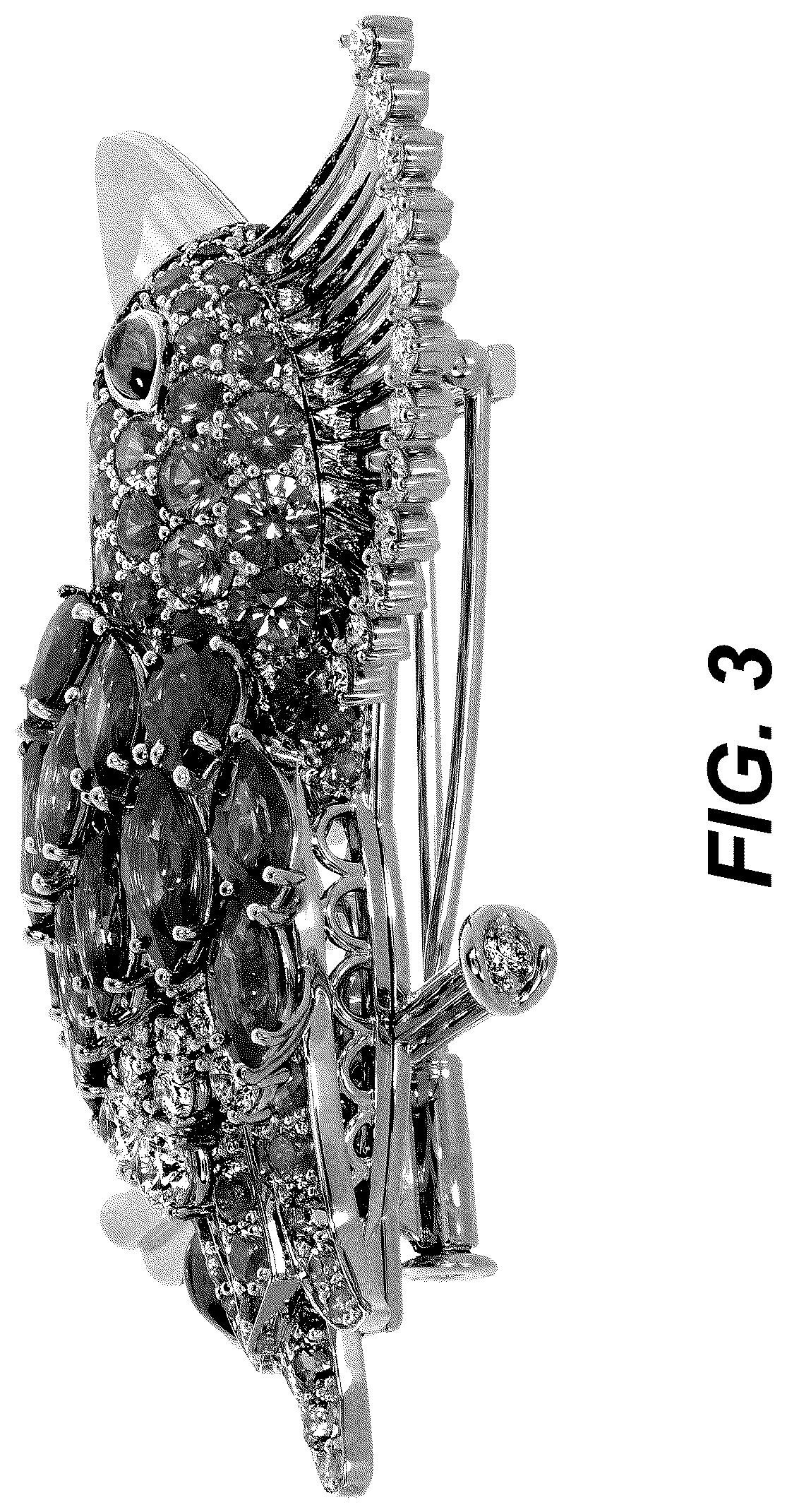 Patent USD1123698 Figure 3 – Brooch