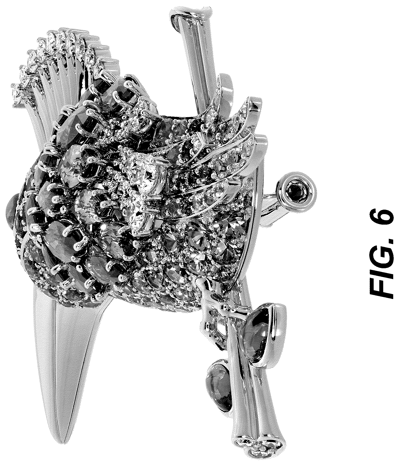 Patent USD1123698 Figure 6 – Brooch