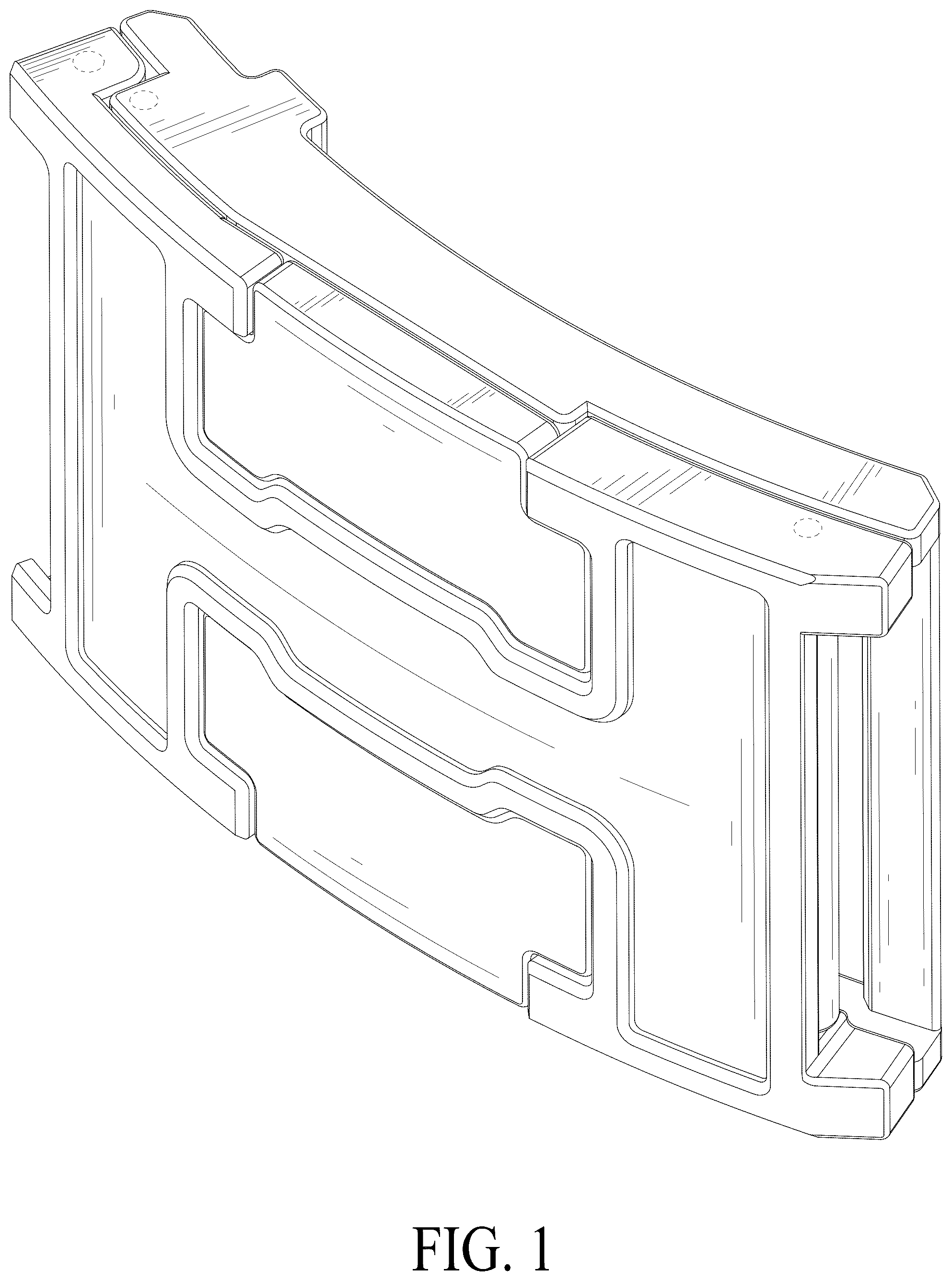 Patent USD1123700 Figure 1 – Watch buckle