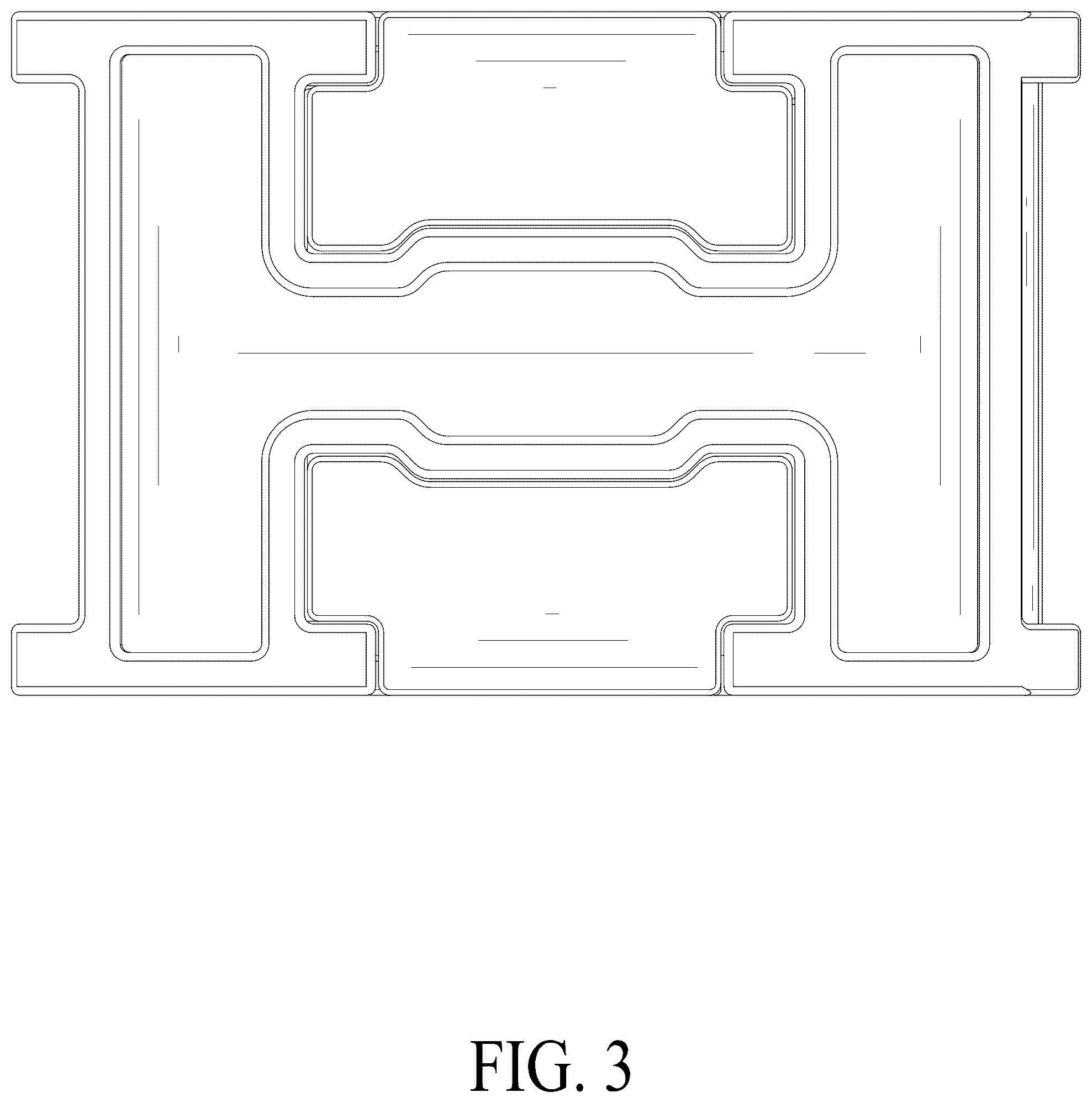 Patent USD1123700 Figure 3 – Watch buckle