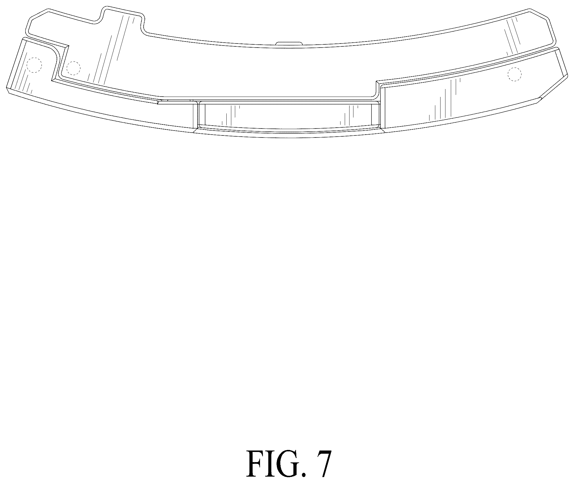 Patent USD1123700 Figure 7 – Watch buckle