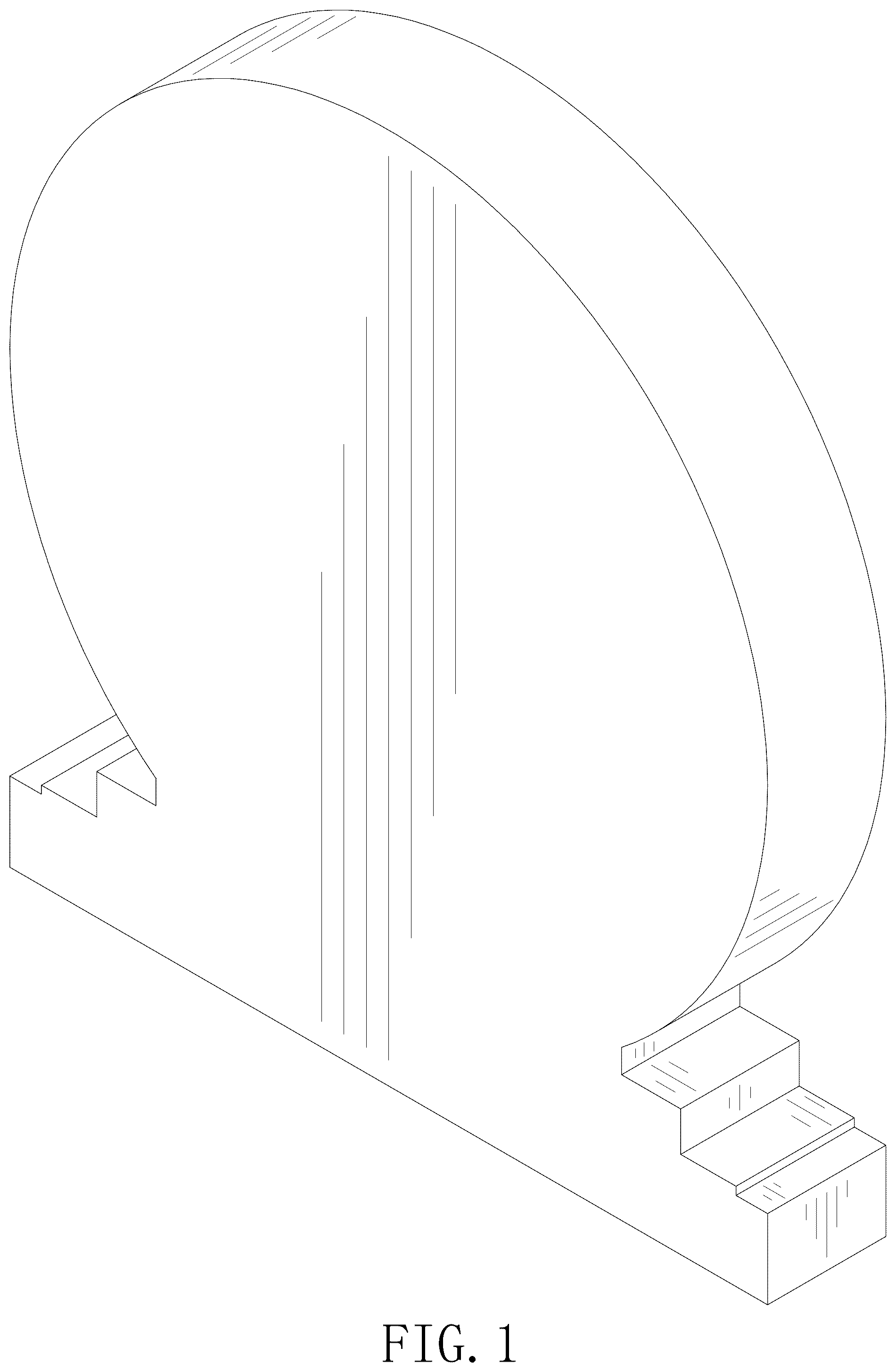 Patent USD1123701 Figure 1 – Acrylic trophy decoration
