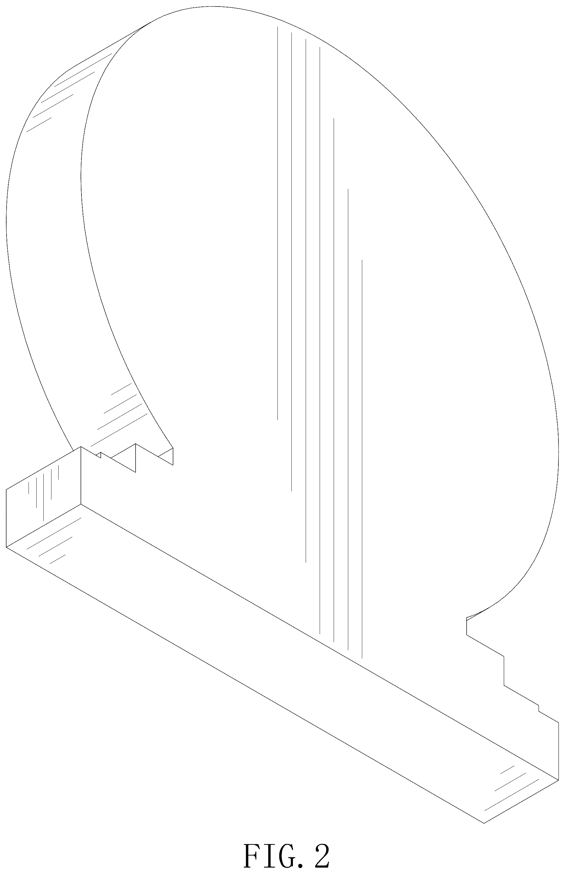 Patent USD1123701 Figure 2 – Acrylic trophy decoration