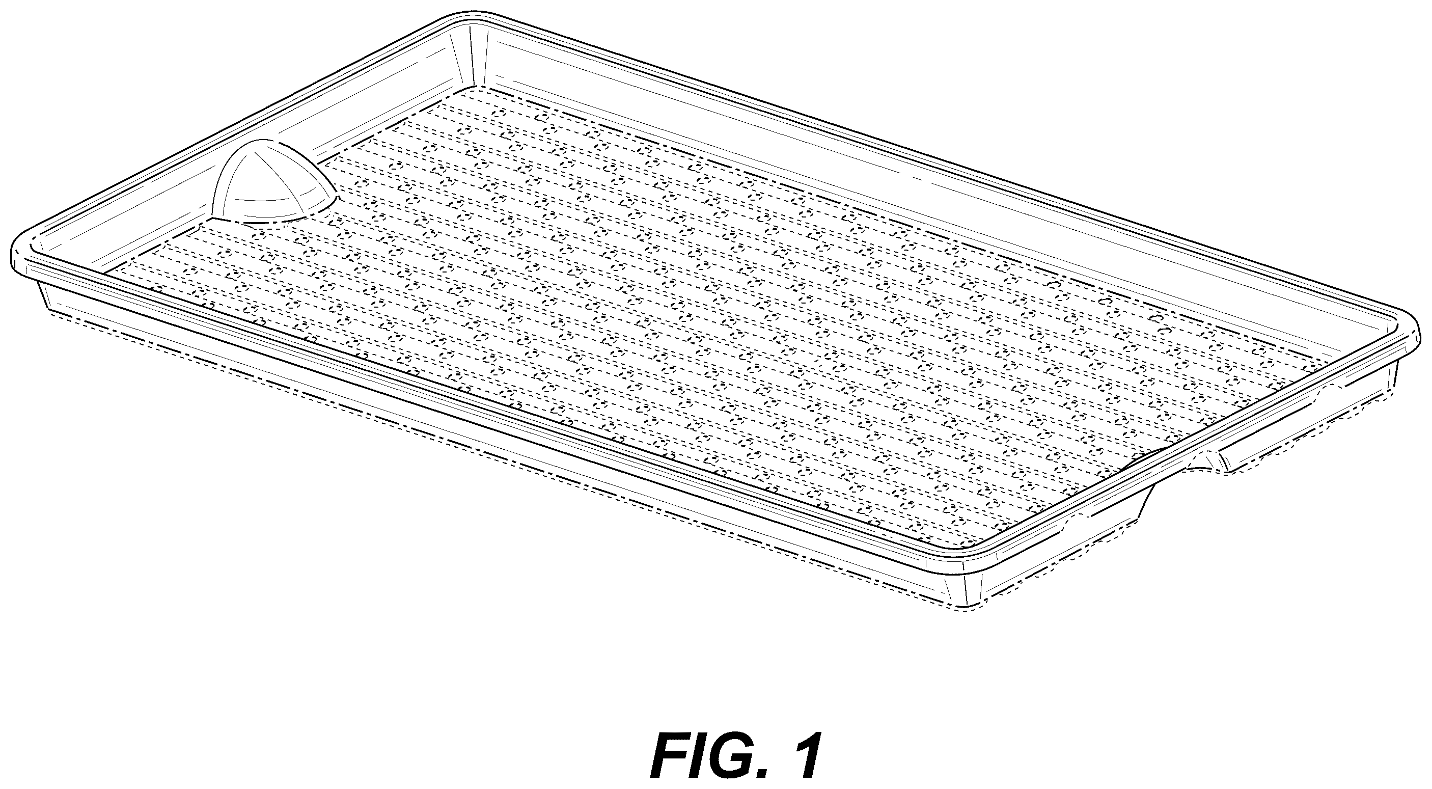 Patent USD1123702 Figure 1 – Planter tray