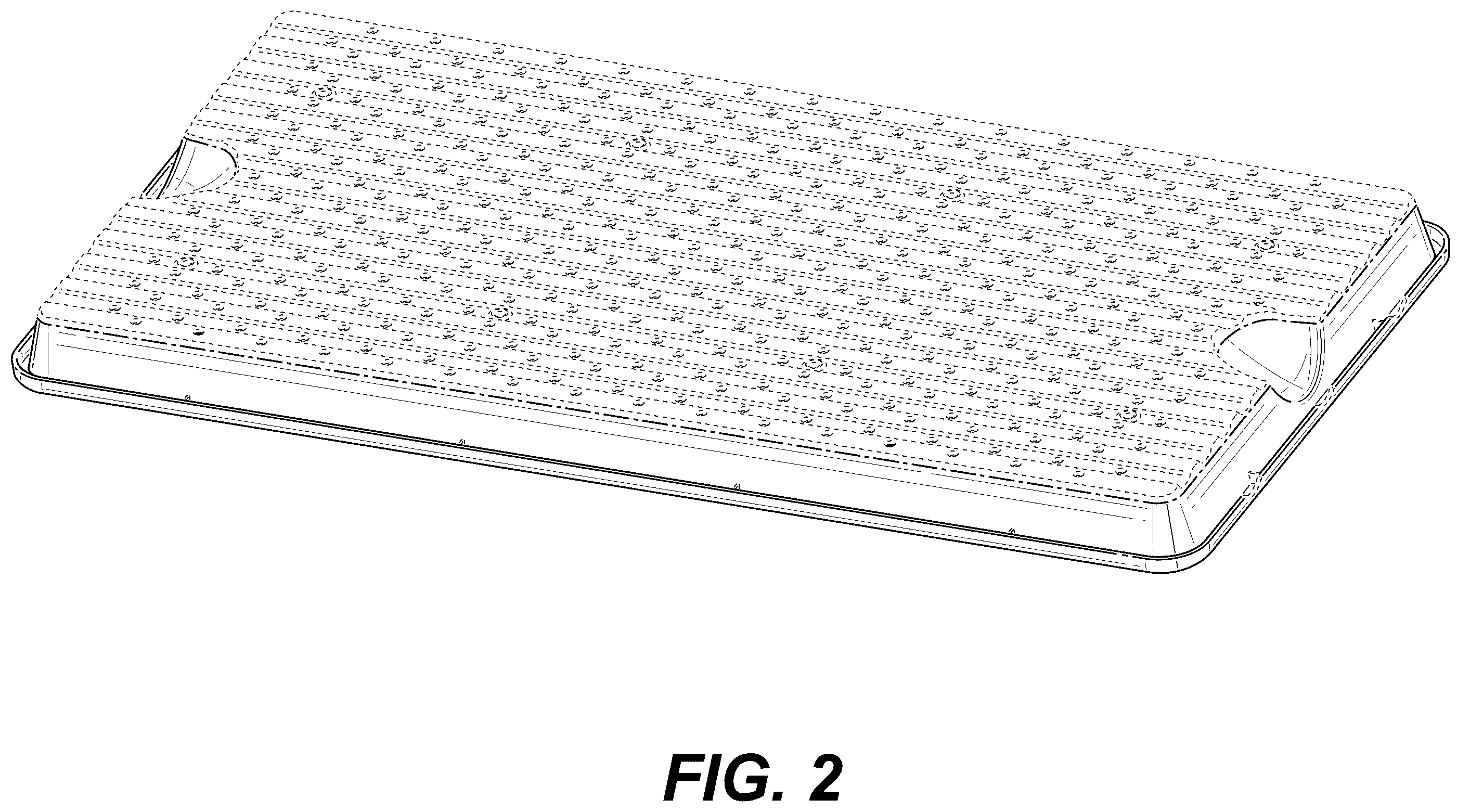 Patent USD1123702 Figure 2 – Planter tray