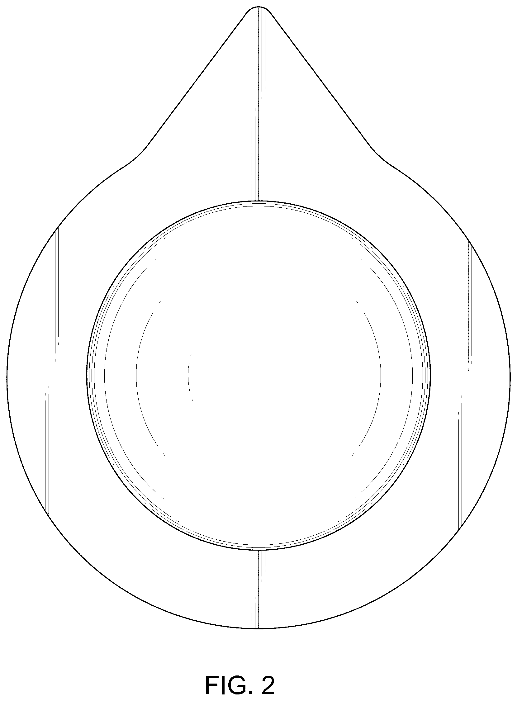 Patent USD1123707 Figure 2 – Cuff link