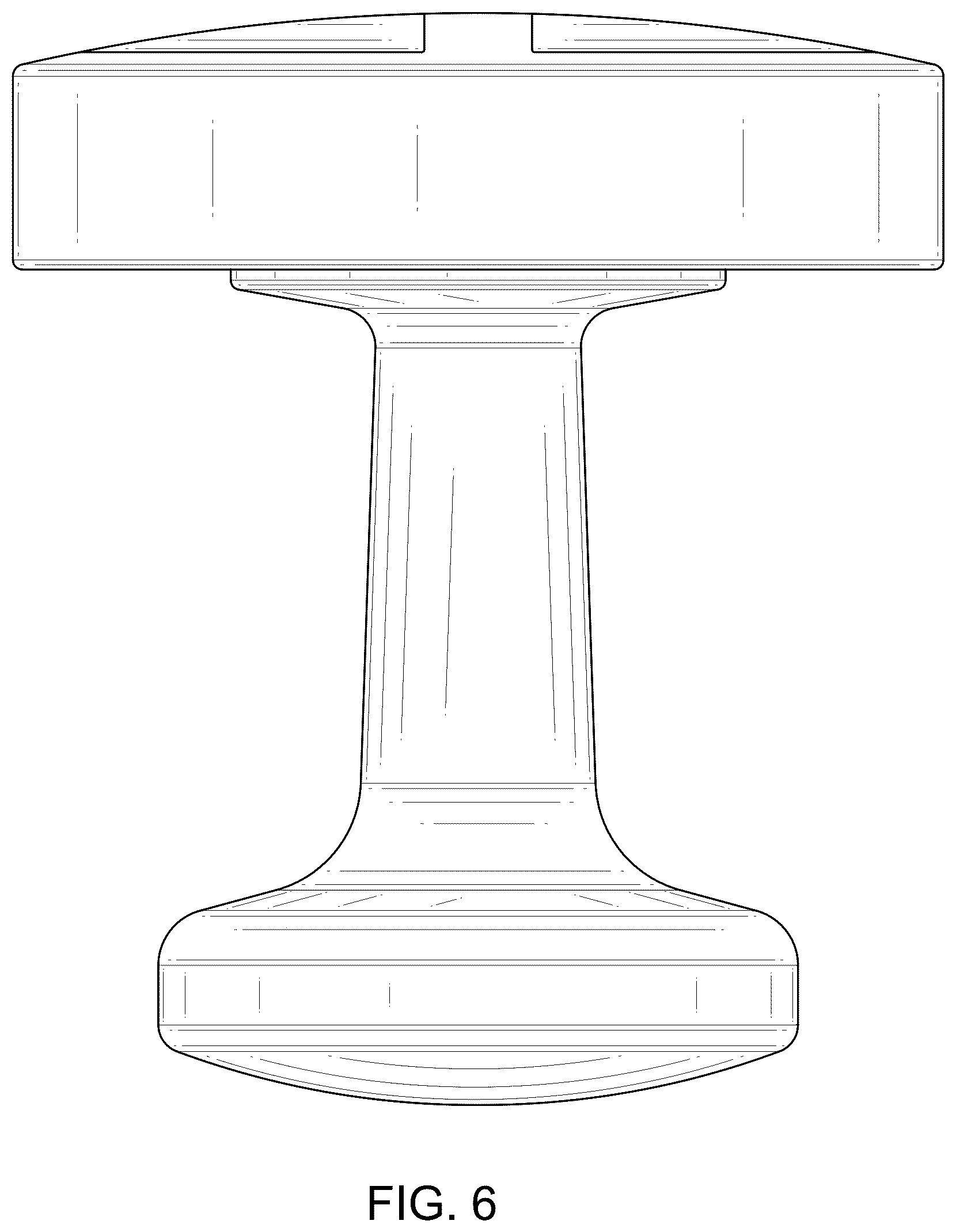 Patent USD1123707 Figure 6 – Cuff link