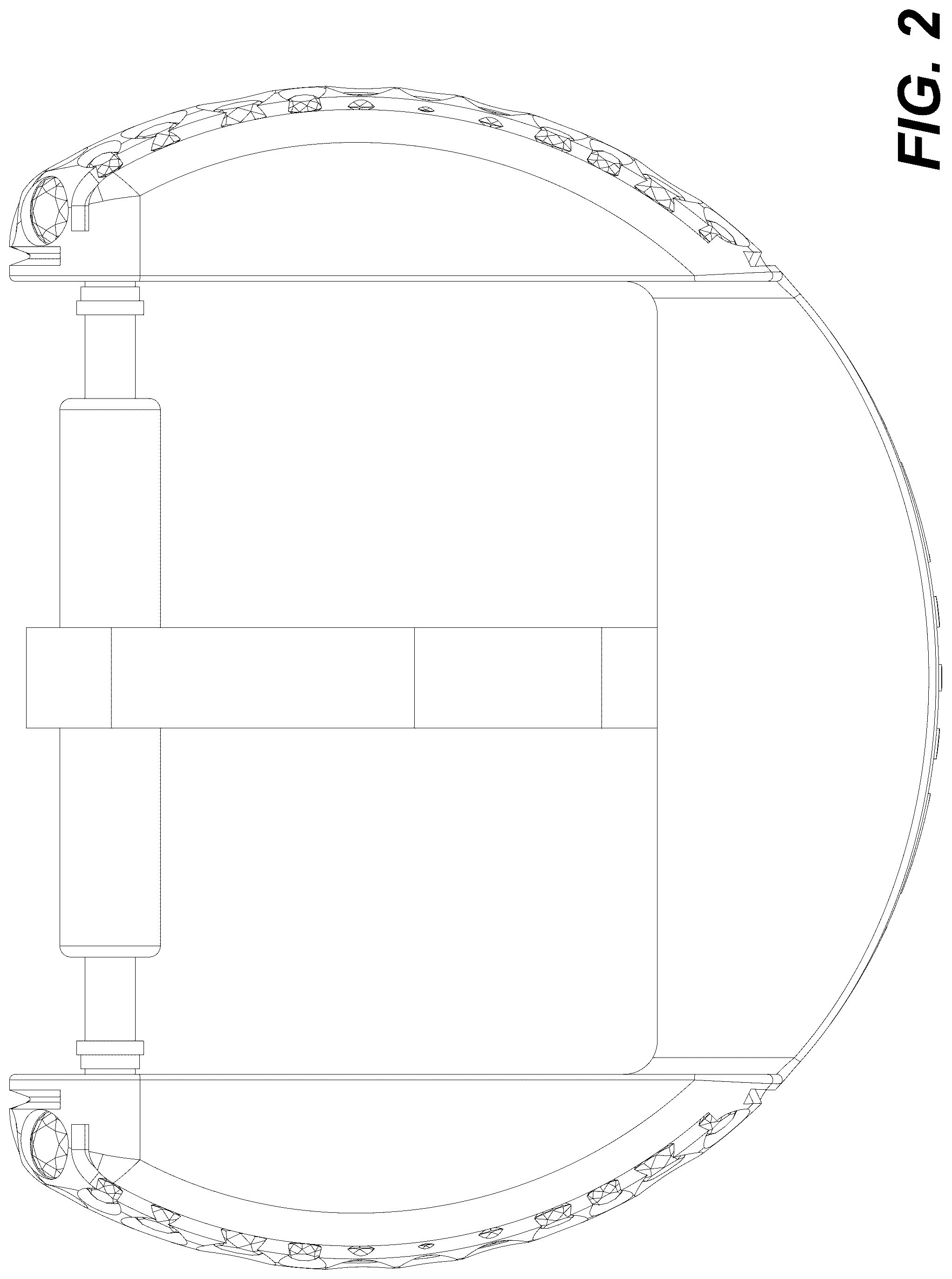 Patent USD1123708 Figure 2 – Buckle for watch strap