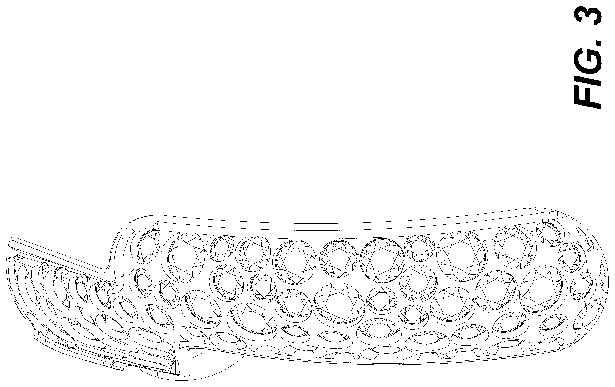 Patent USD1123708 Figure 3 – Buckle for watch strap