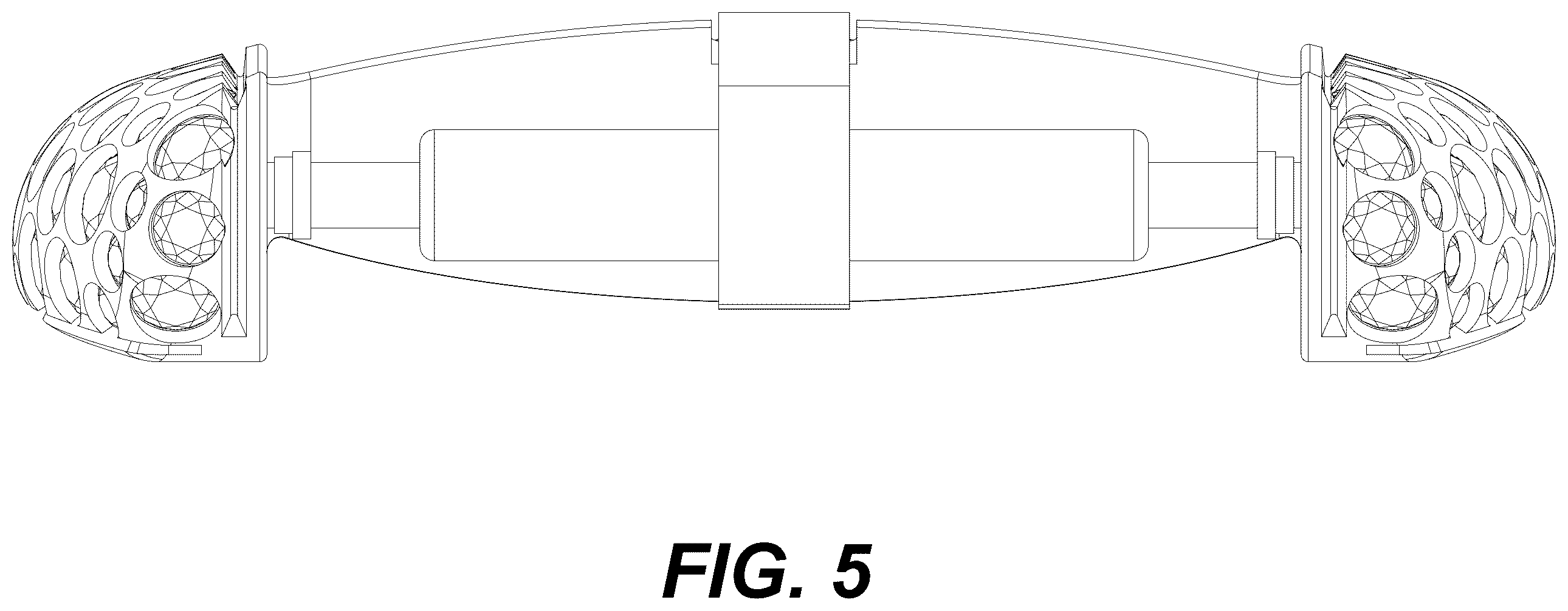 Patent USD1123708 Figure 5 – Buckle for watch strap