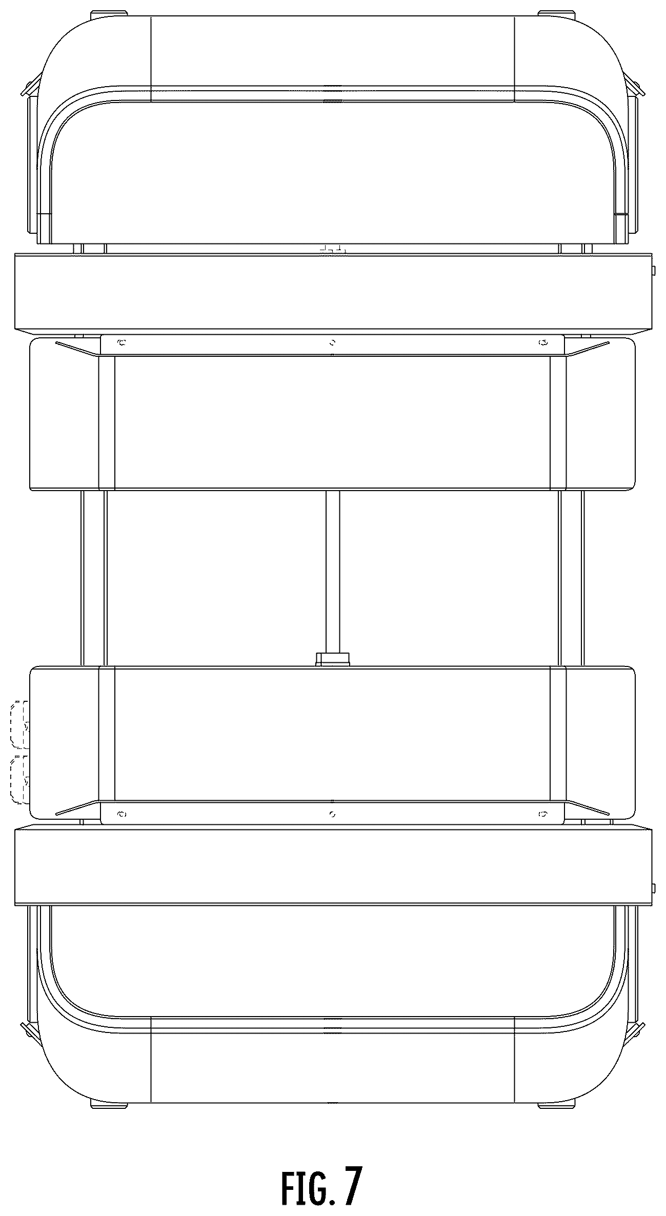 Patent USD1123709 Figure 6 – Shuttle car