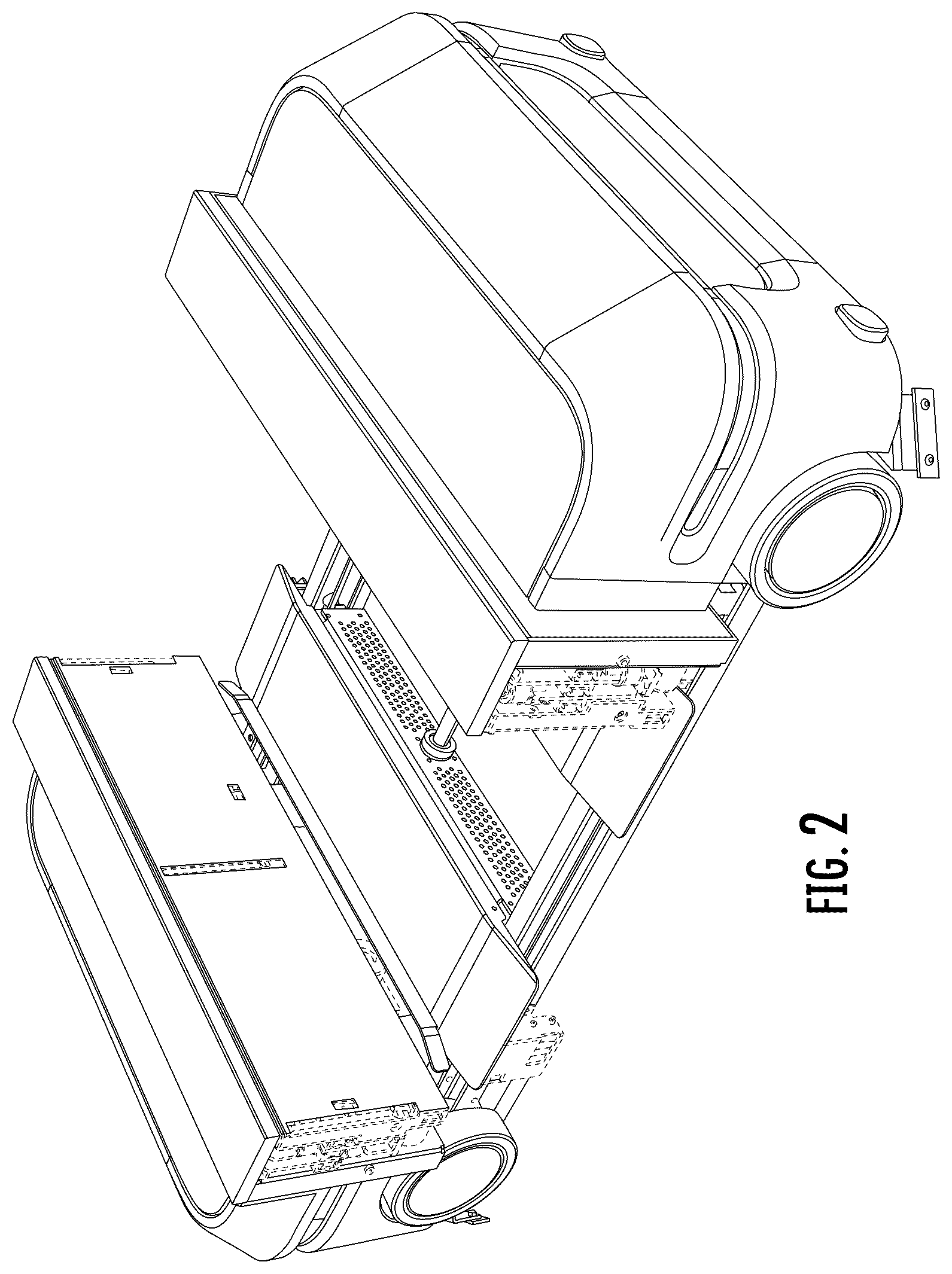 Patent USD1123710 Figure 2 – Shuttle car