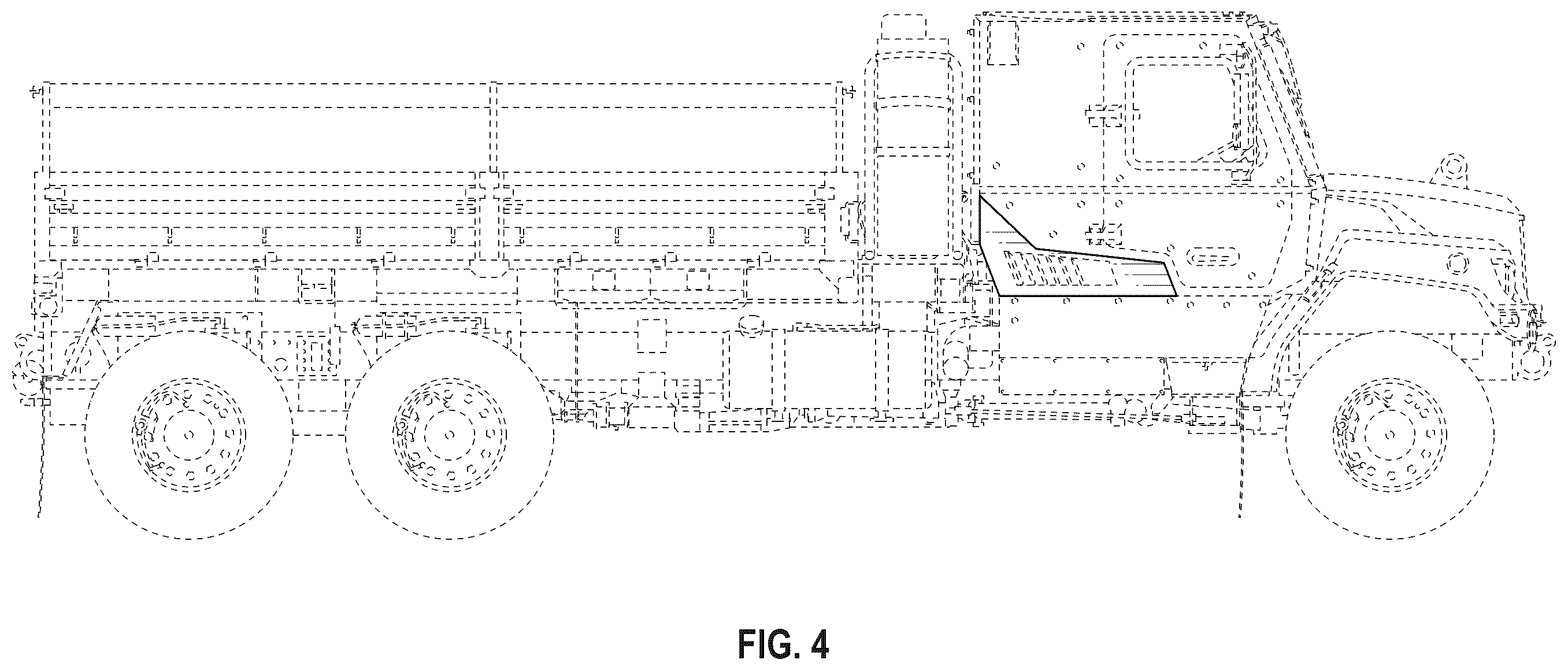 Patent USD1123711 Figure 3 – Vehicle panel