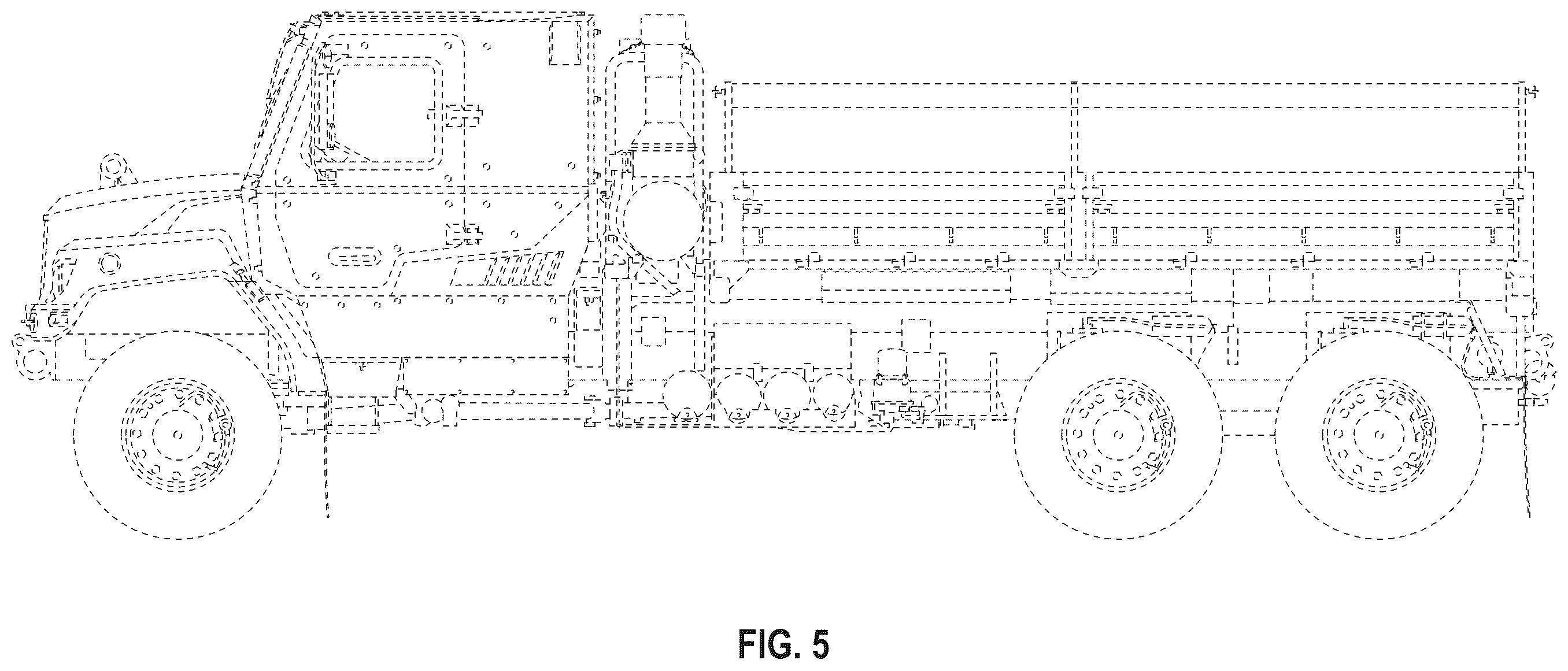 Patent USD1123711 Figure 4 – Vehicle panel