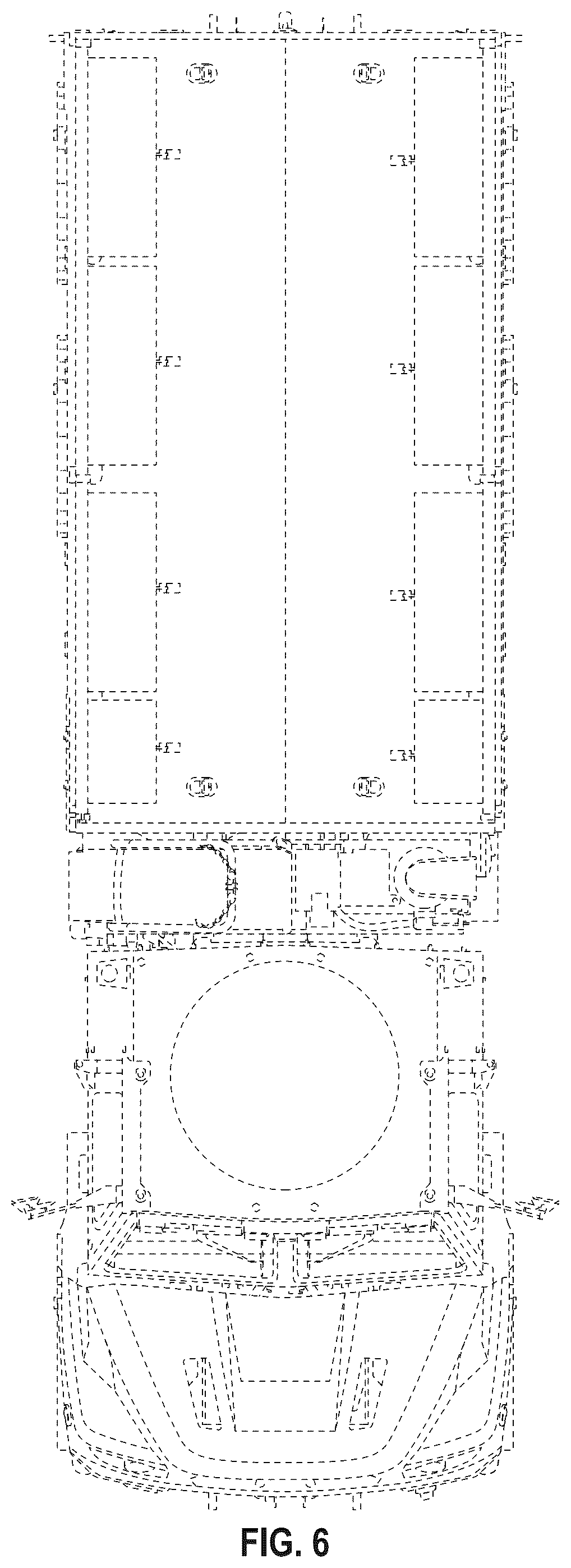Patent USD1123711 Figure 5 – Vehicle panel