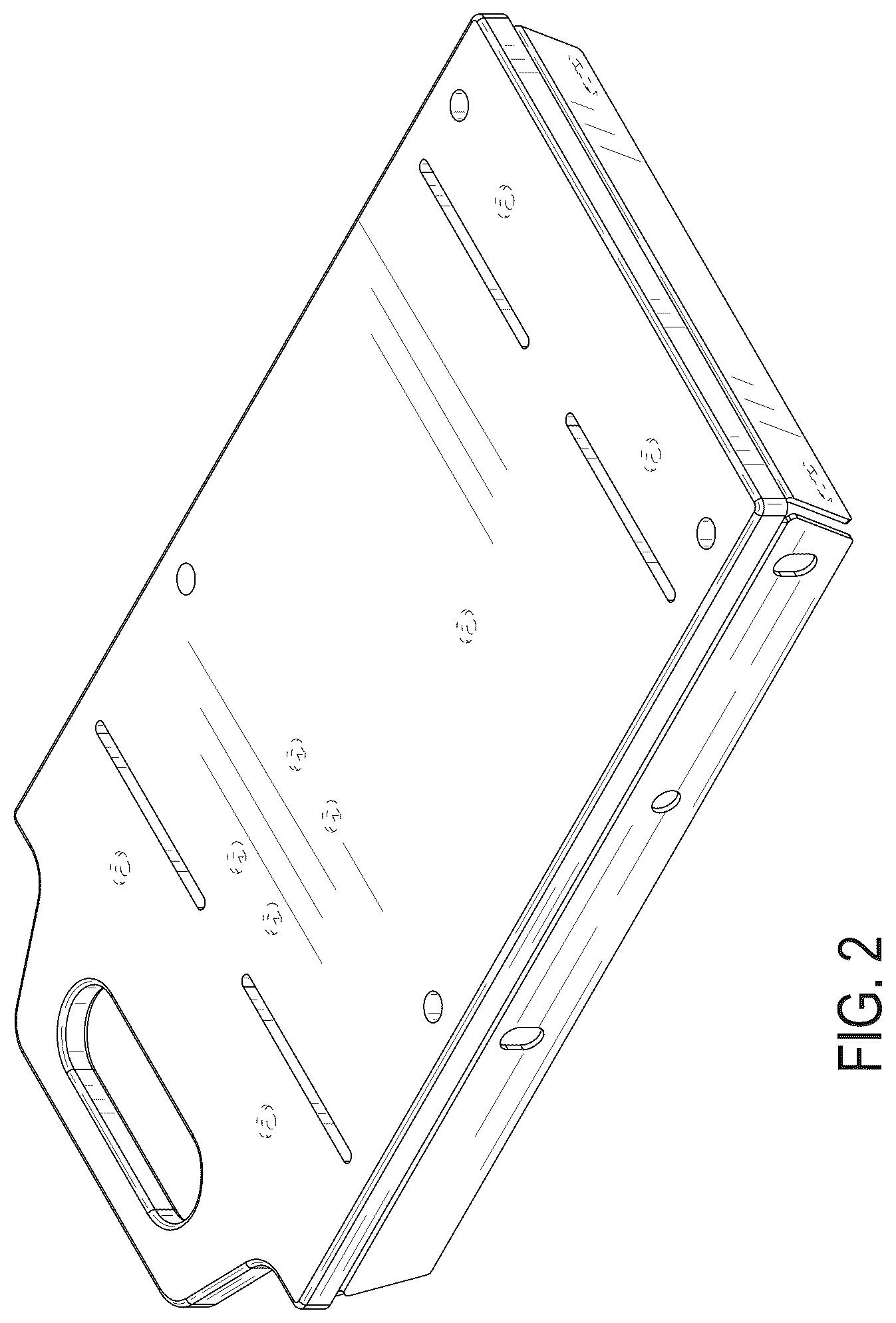 Patent USD1123713 Figure 2 – Cart platform
