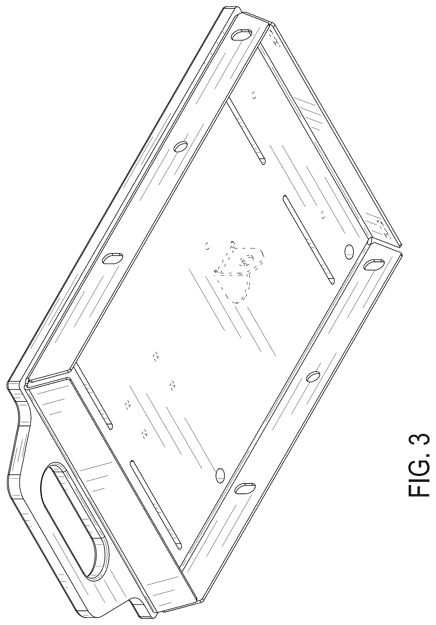 Patent USD1123713 Figure 3 – Cart platform