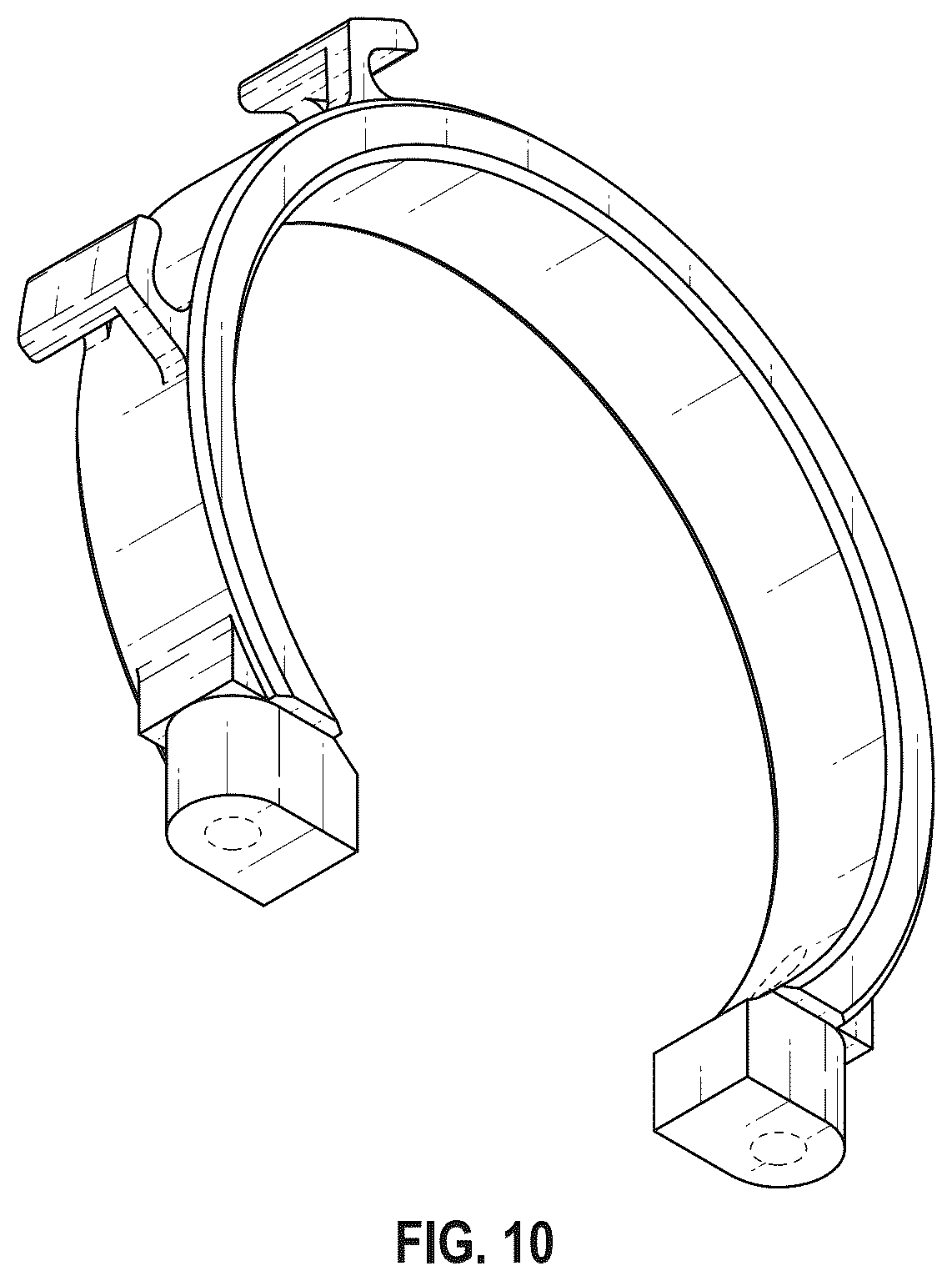Patent USD1123714 Figure 7 – Motor clamp for a model vehicle