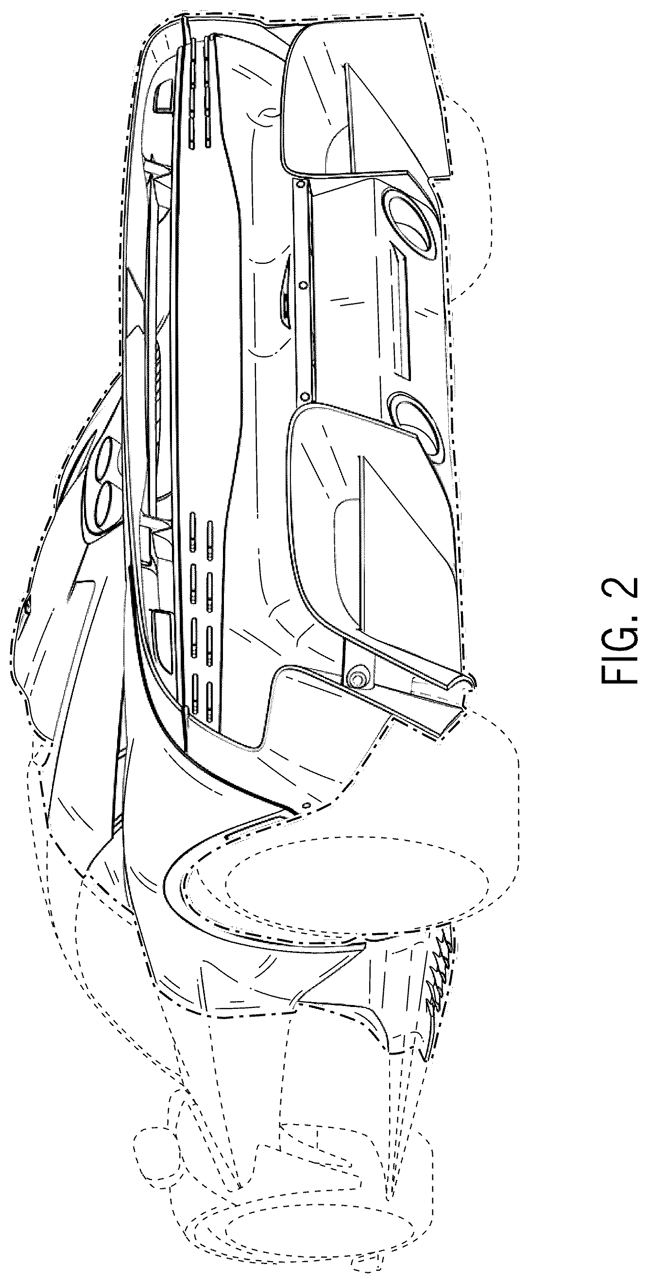 Patent USD1123715 Figure 2 – Automobile or replica thereof