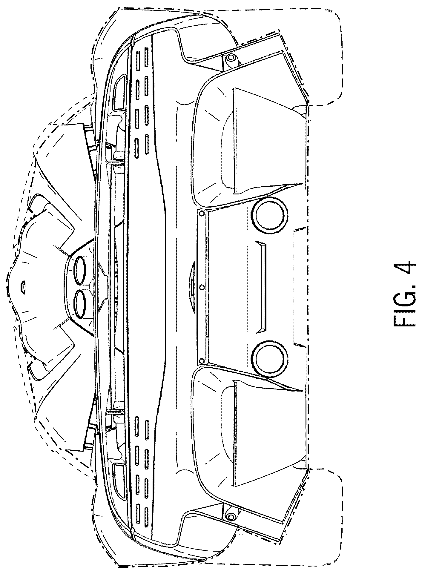 Patent USD1123715 Figure 4 – Automobile or replica thereof