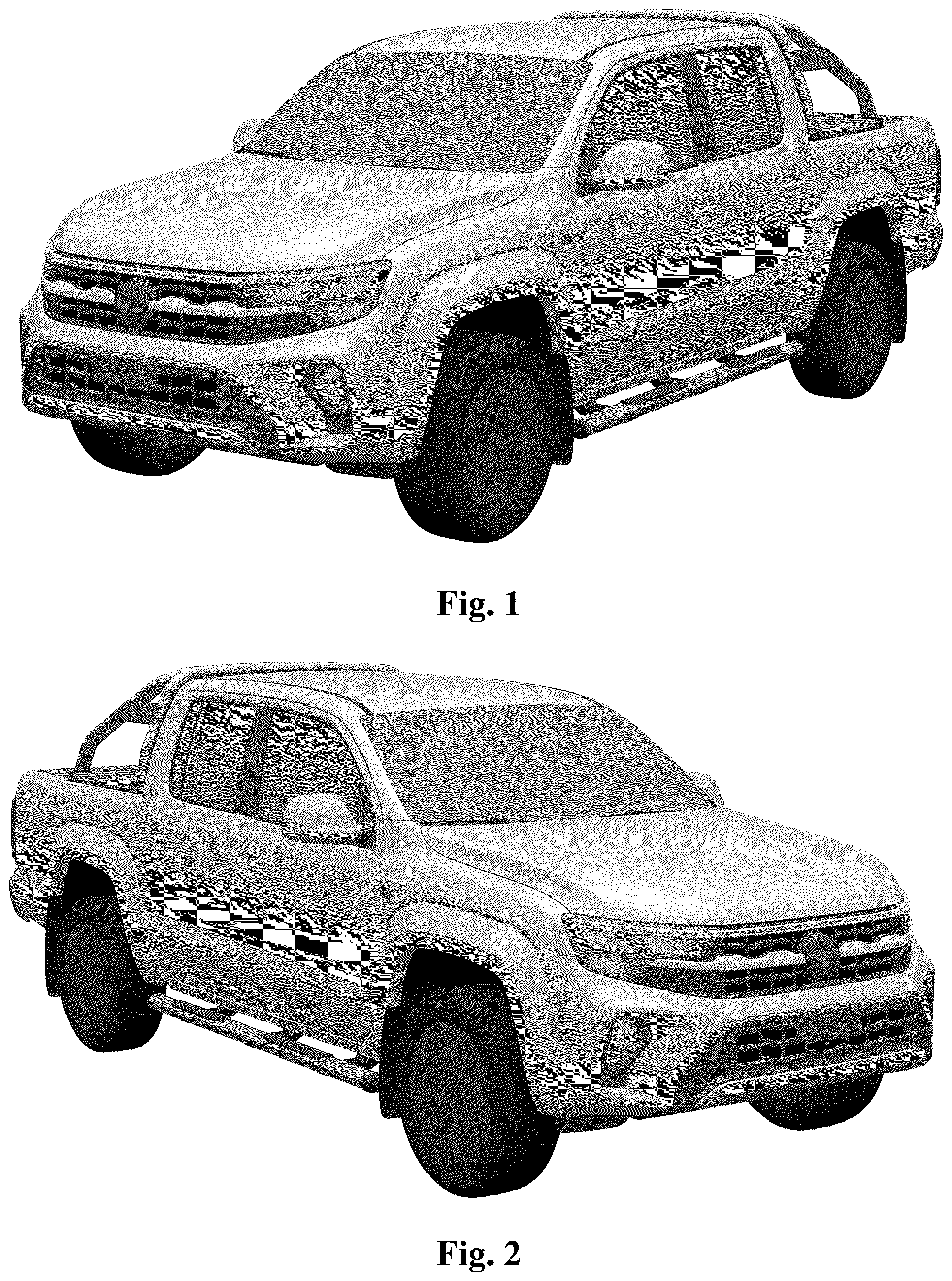 Patent USD1123717 — Motor vehicle — Figure 1