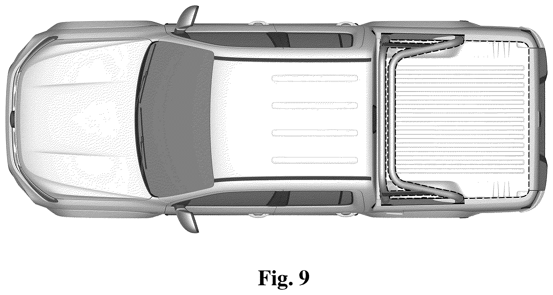 Patent USD1123717 Figure 5 – Motor vehicle