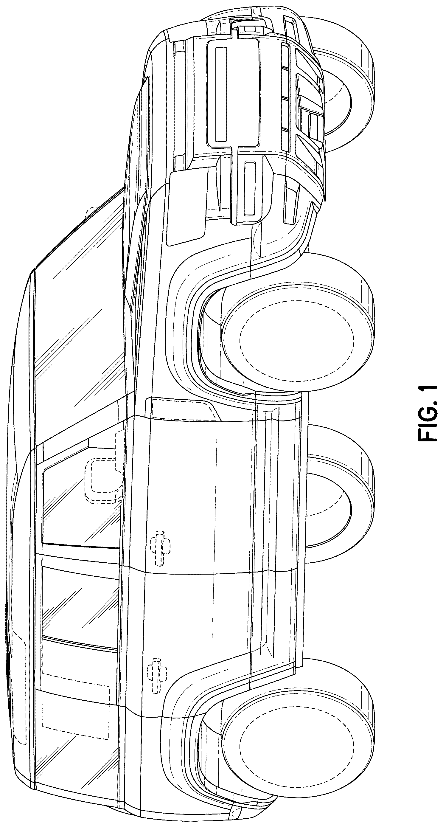 Patent USD1123718 — Vehicle — Figure 1
