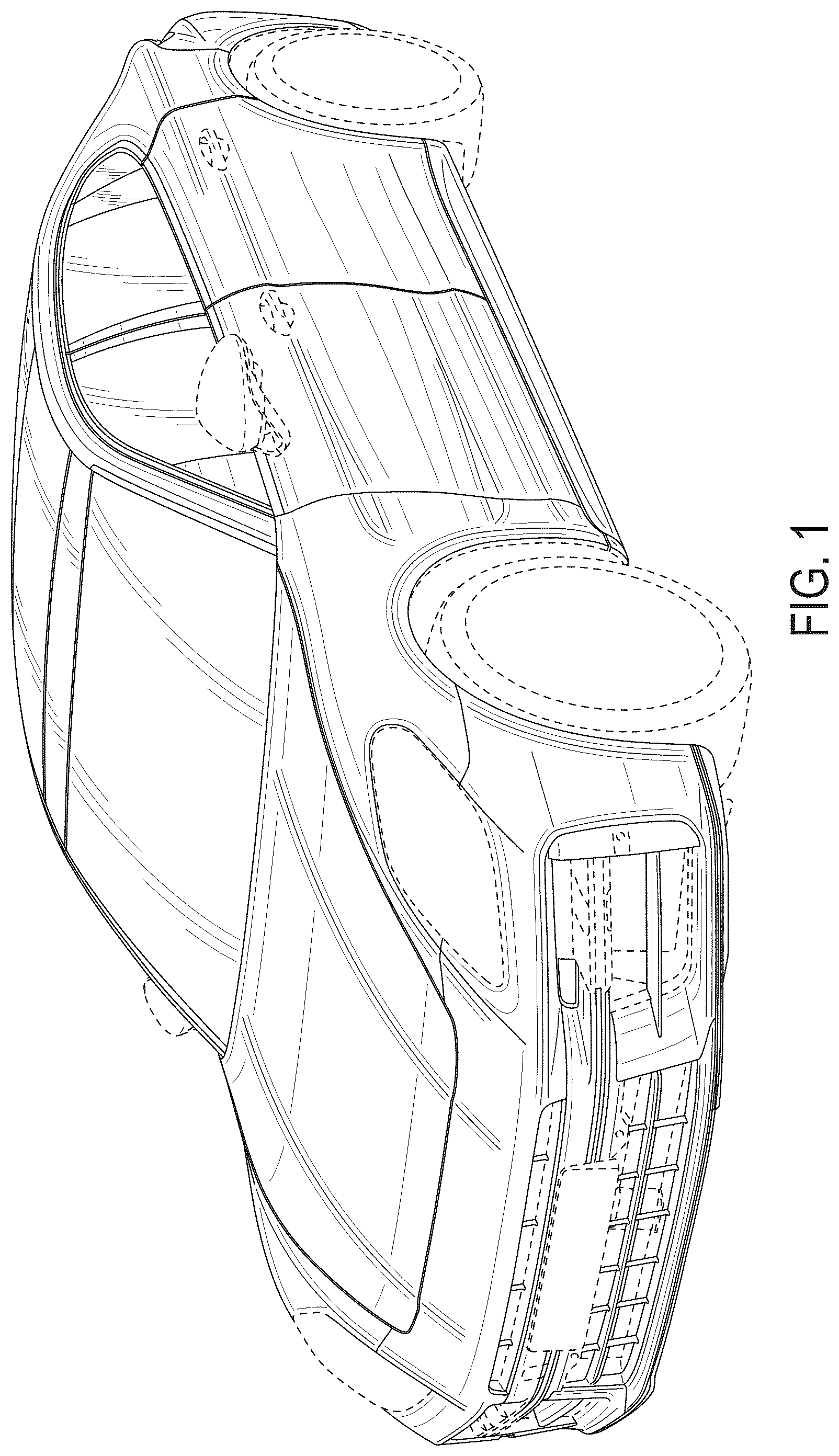 Patent USD1123719 Figure 1 – Motor vehicle, toy, and/or replica