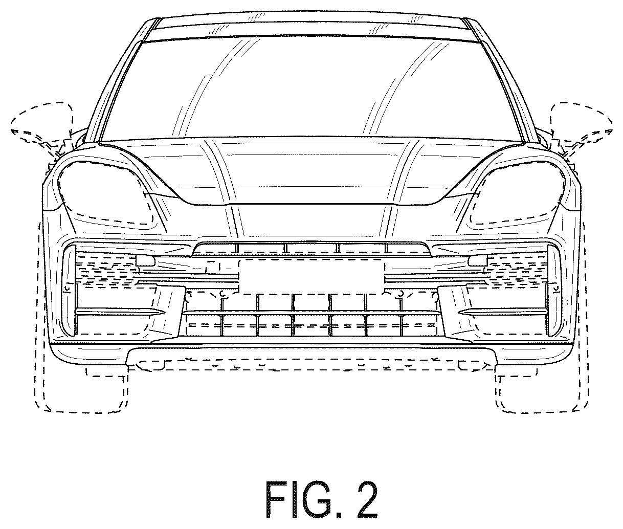 Patent USD1123719 Figure 2 – Motor vehicle, toy, and/or replica