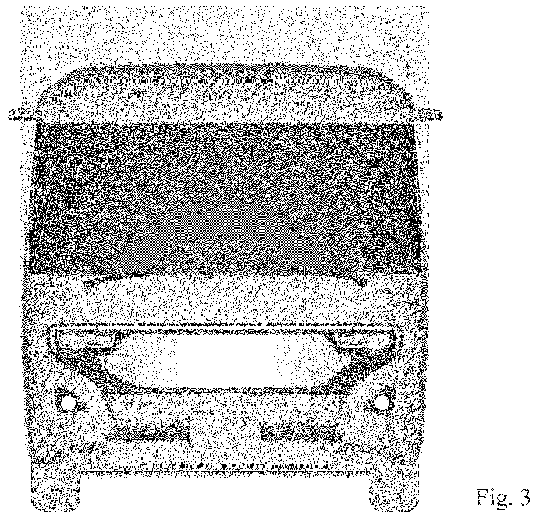 Patent USD1123722 Figure 3 – Delivery truck