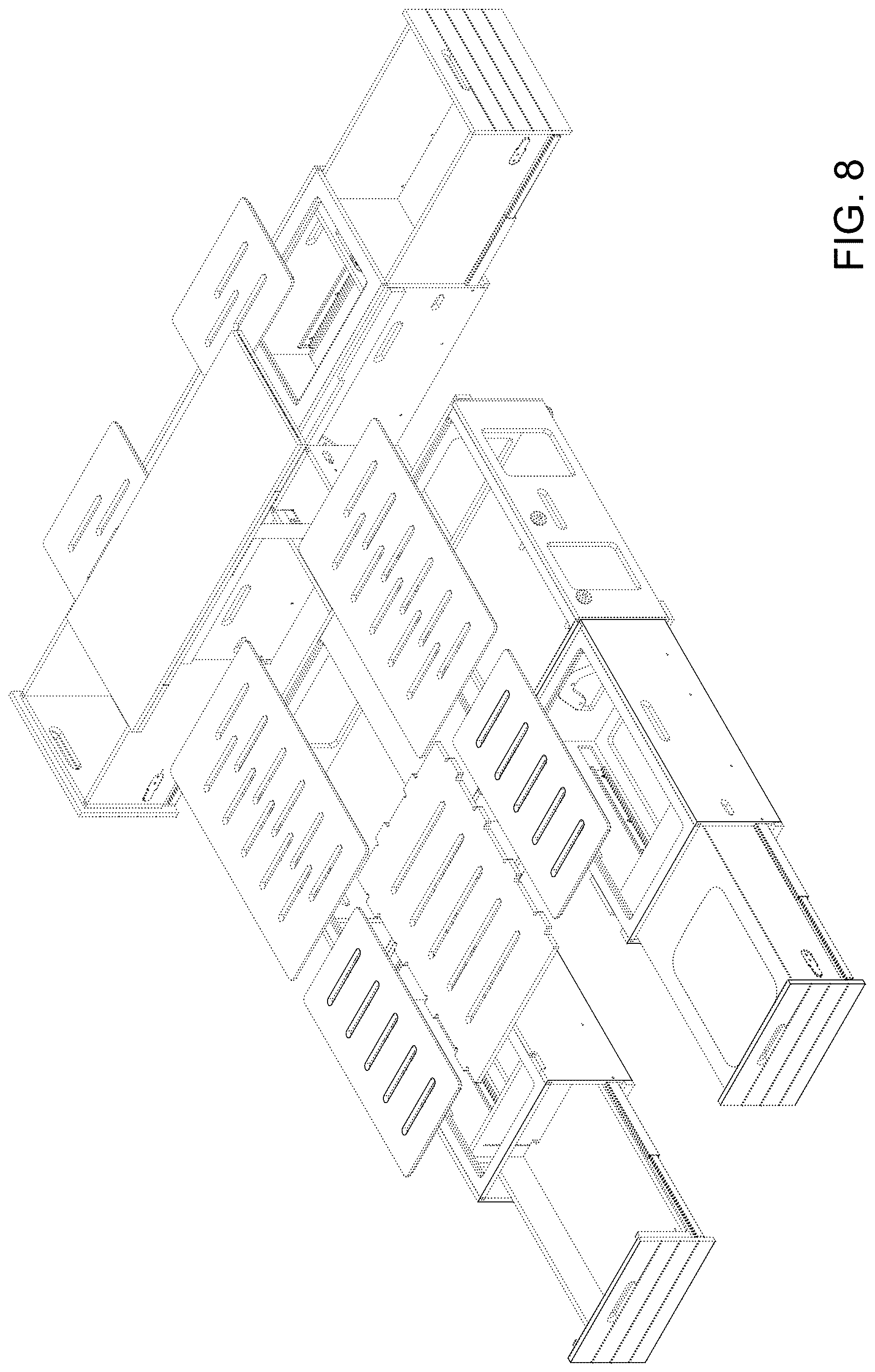Patent USD1123723 Figure 8 – Kit for converting a van into a camper