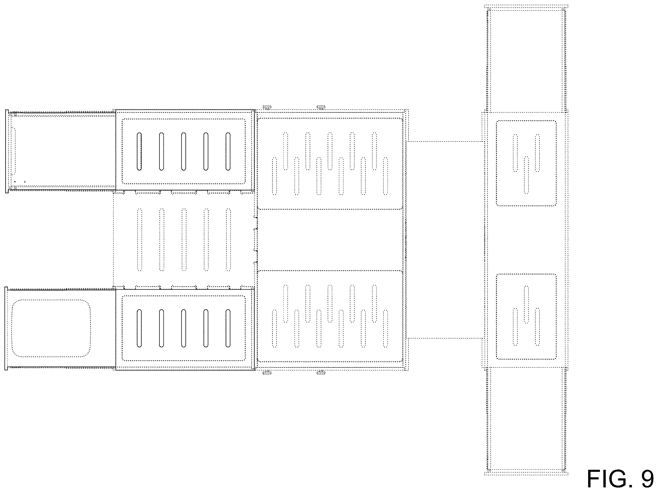 Patent USD1123723 Figure 9 – Kit for converting a van into a camper