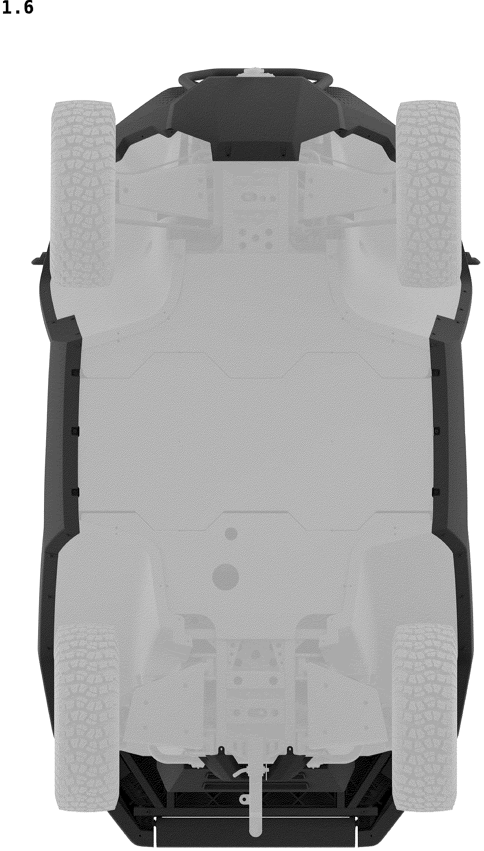 Patent USD1123724 Figure 6 – All-terrain vehicle