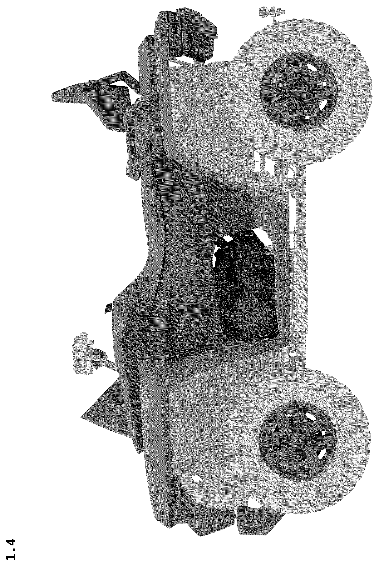 Patent USD1123725 Figure 4 – All-terrain vehicle