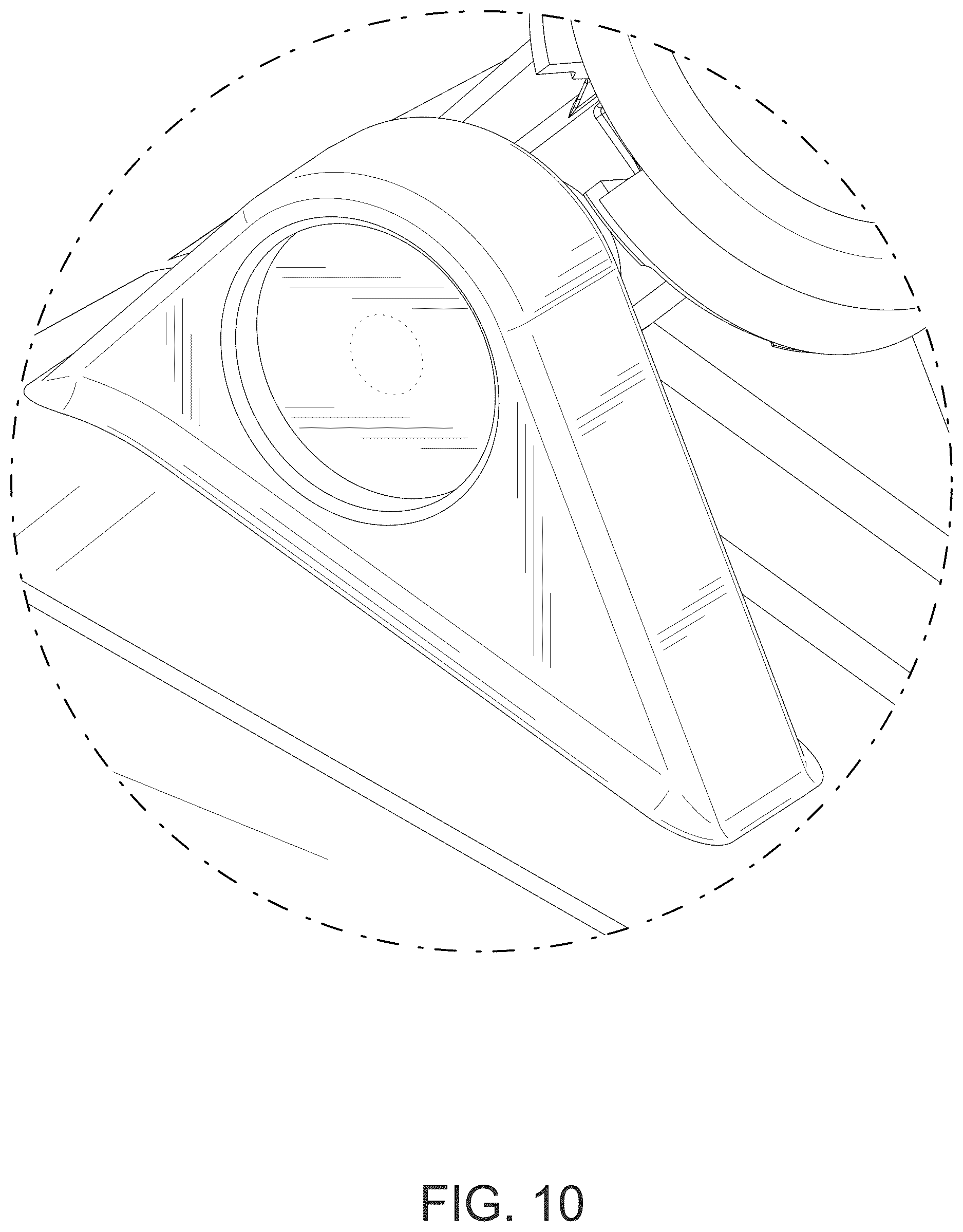 Patent USD1123729 Figure 10 – Electric bicycle frame