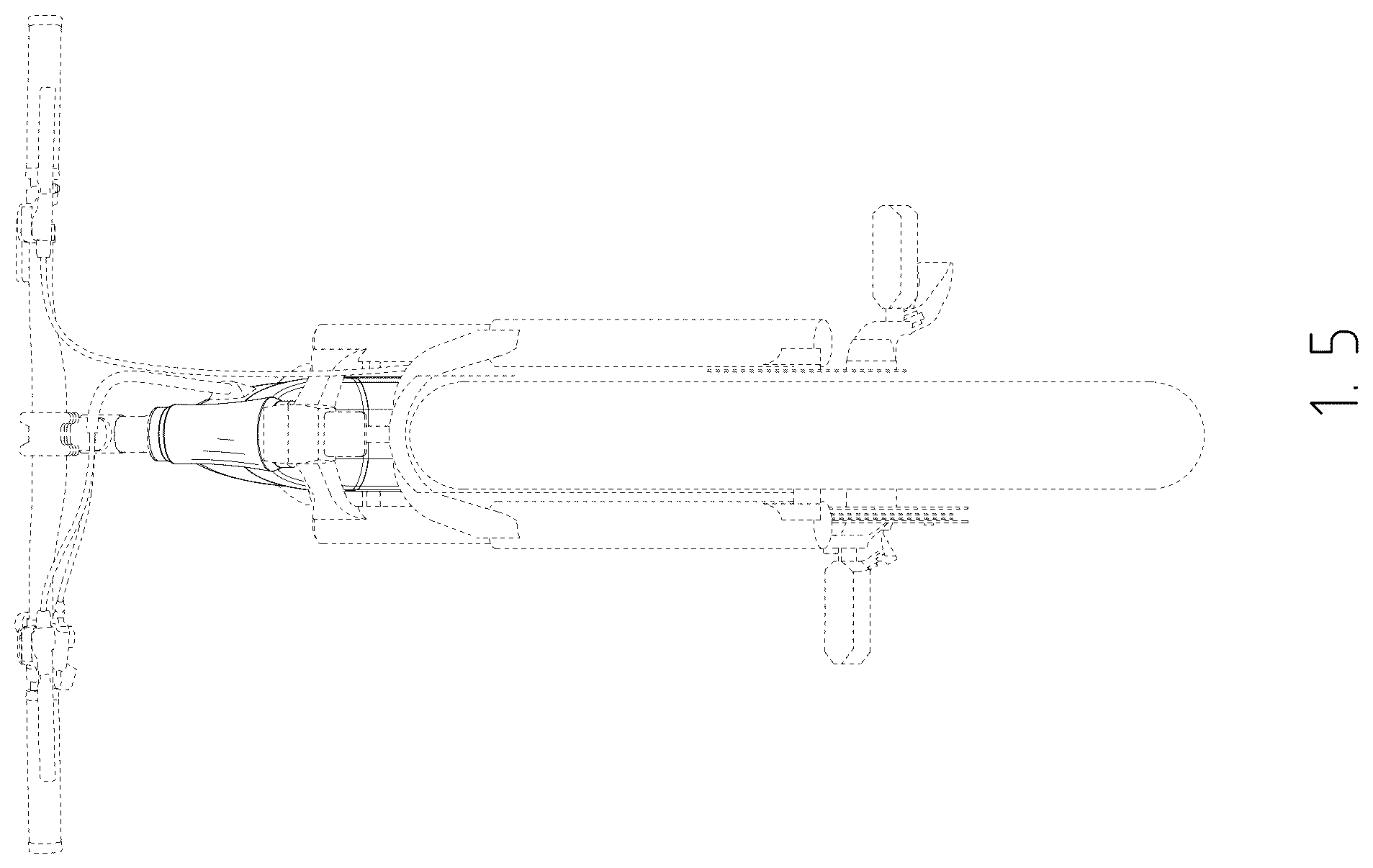 Patent USD1123731 Figure 5 – Electric bicycle