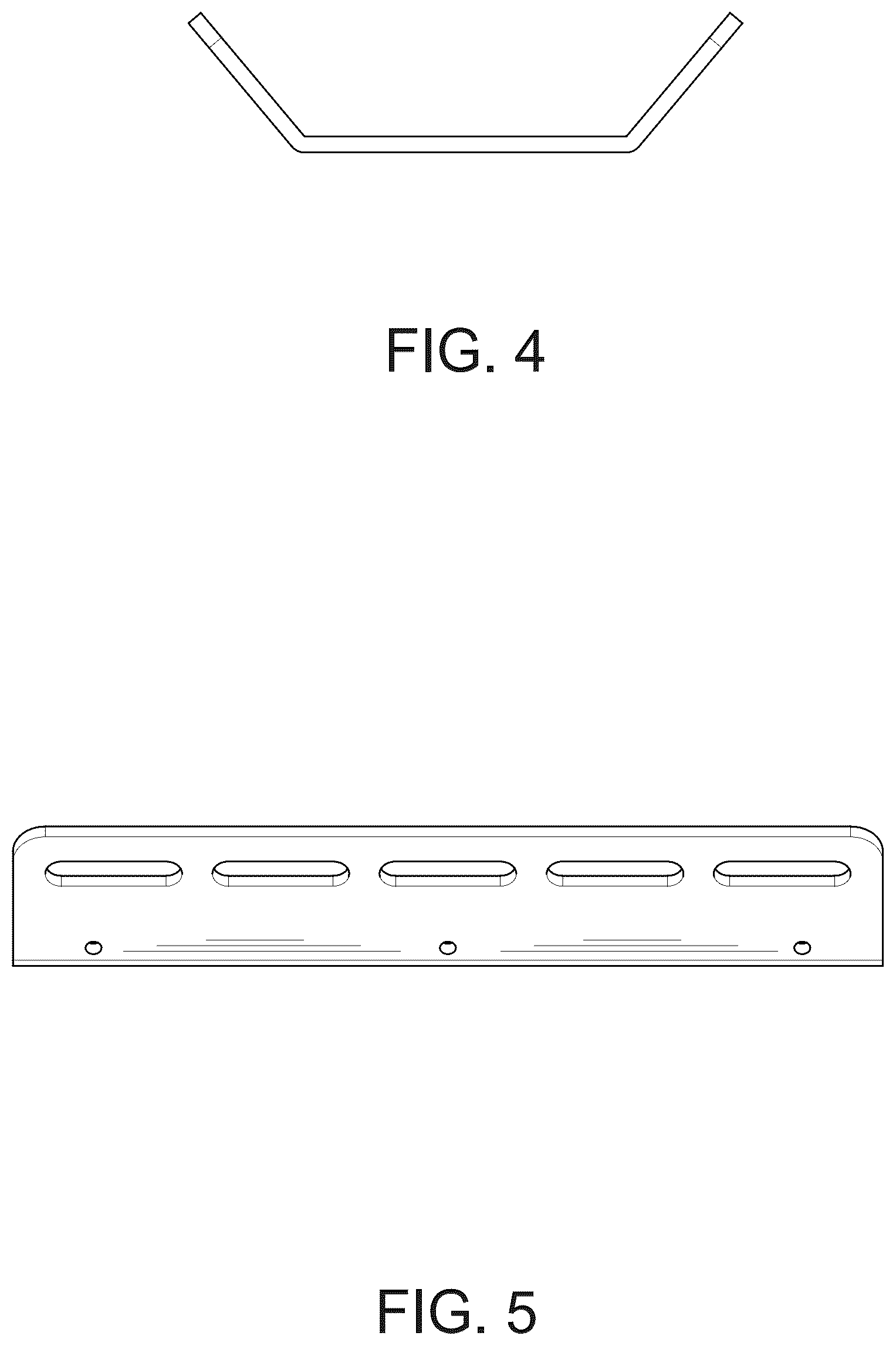 Patent USD1123733 Figure 4 – Bicycle rack tray